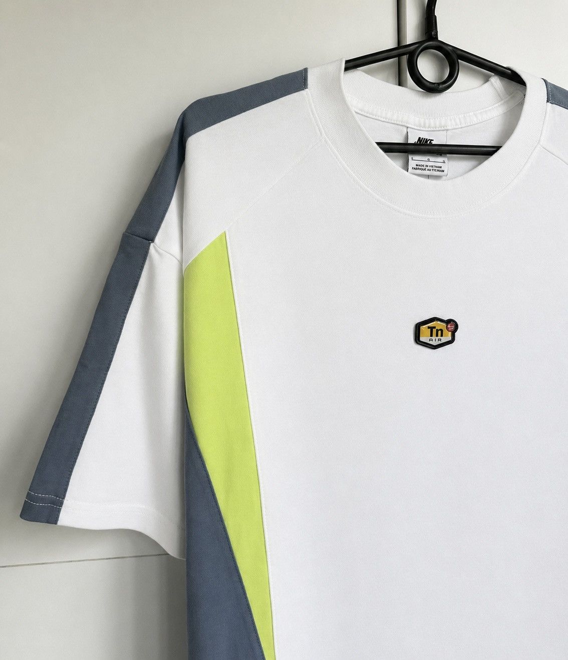 Nike NWT Nike TN Sportswear T-Shirt White Cotton Loose Fit Size L Size US L / EU 52-54 / 3 - 2 Thumbnail