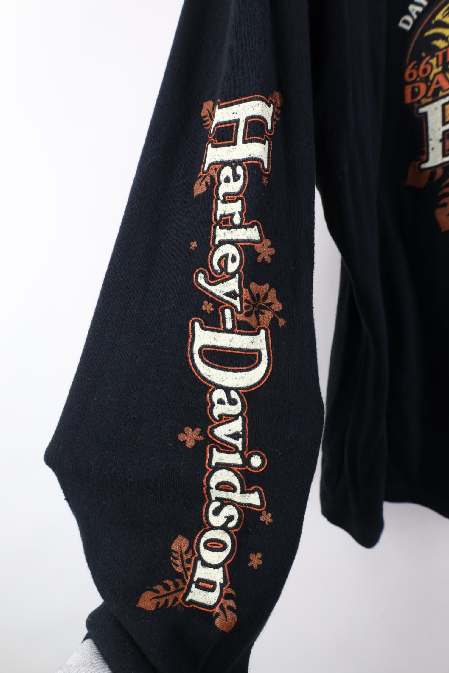 Harley Davidson Vintage Y2K 2007 Harley Davidson Week Long Sleeve T-Shirt Size L / US 10 / IT 46 - 4 Thumbnail