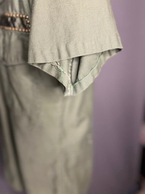 Other US Military issued ARMY custom studded button shirt details Size US M / EU 48-50 / 2 - 4 Thumbnail