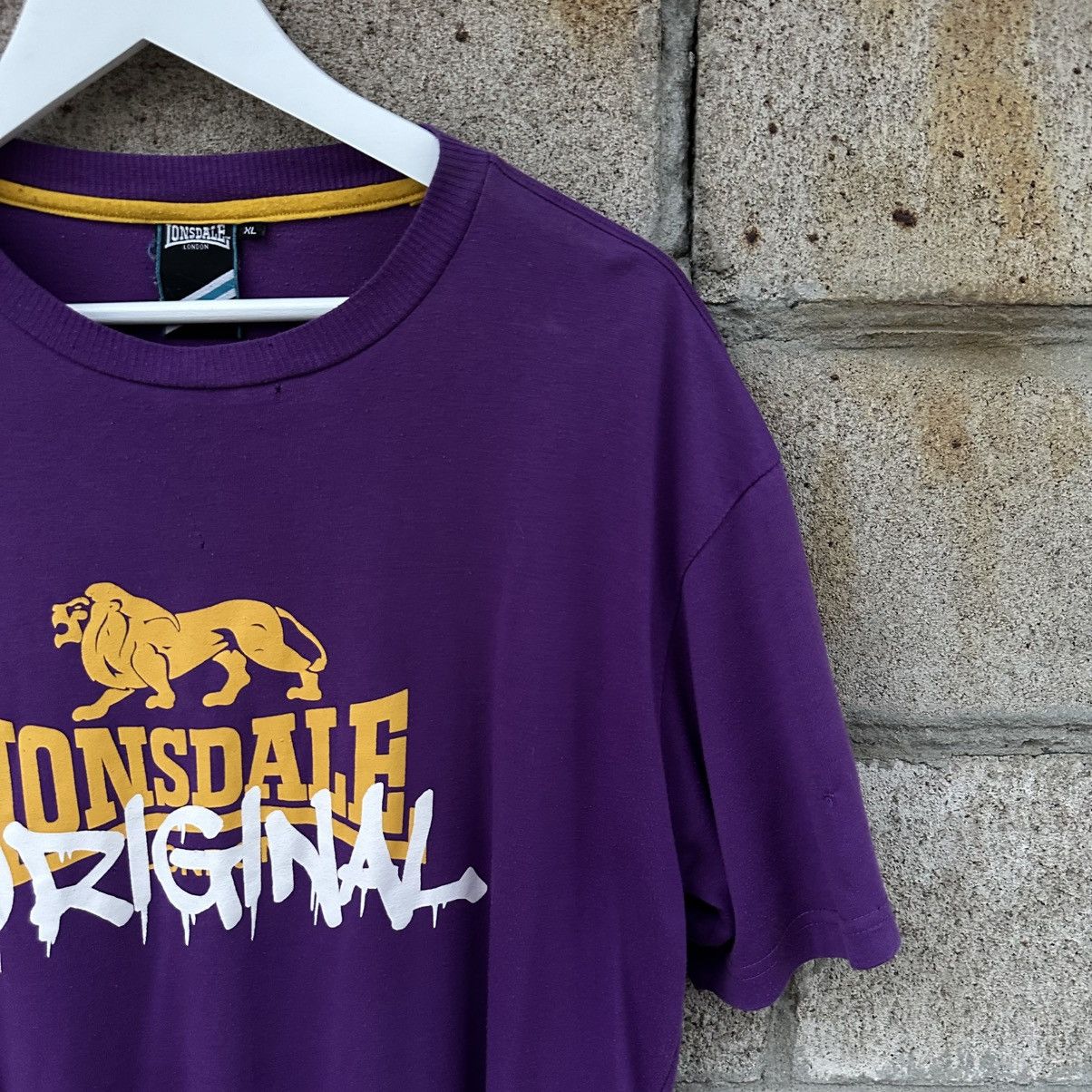 Number (N)ine Vintage Lonsdale T-shirts Big Logo Size L Y2K 00s Distressed Size US L / EU 52-54 / 3 - 4 Thumbnail