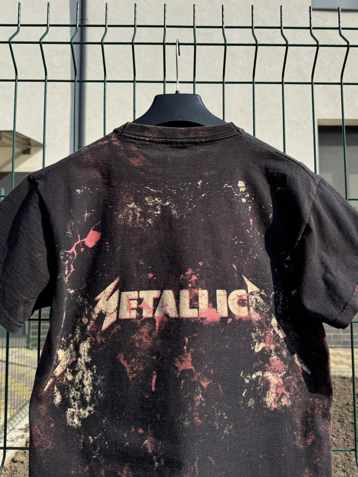 Band Tees Vintage 2000 Metallica Hammer Of Justice Allover Print Tee Size US M / EU 48-50 / 2 - 5 Thumbnail