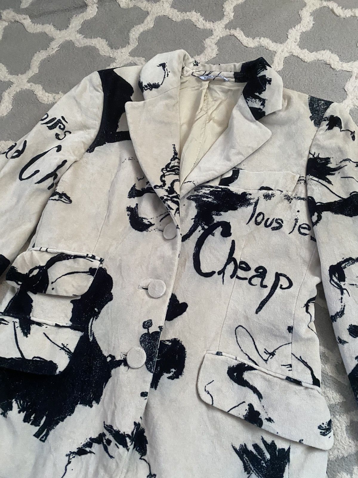 Moschino × Vintage Vintage moschino blazer Size S / US 4 / IT 40 - 3 Thumbnail