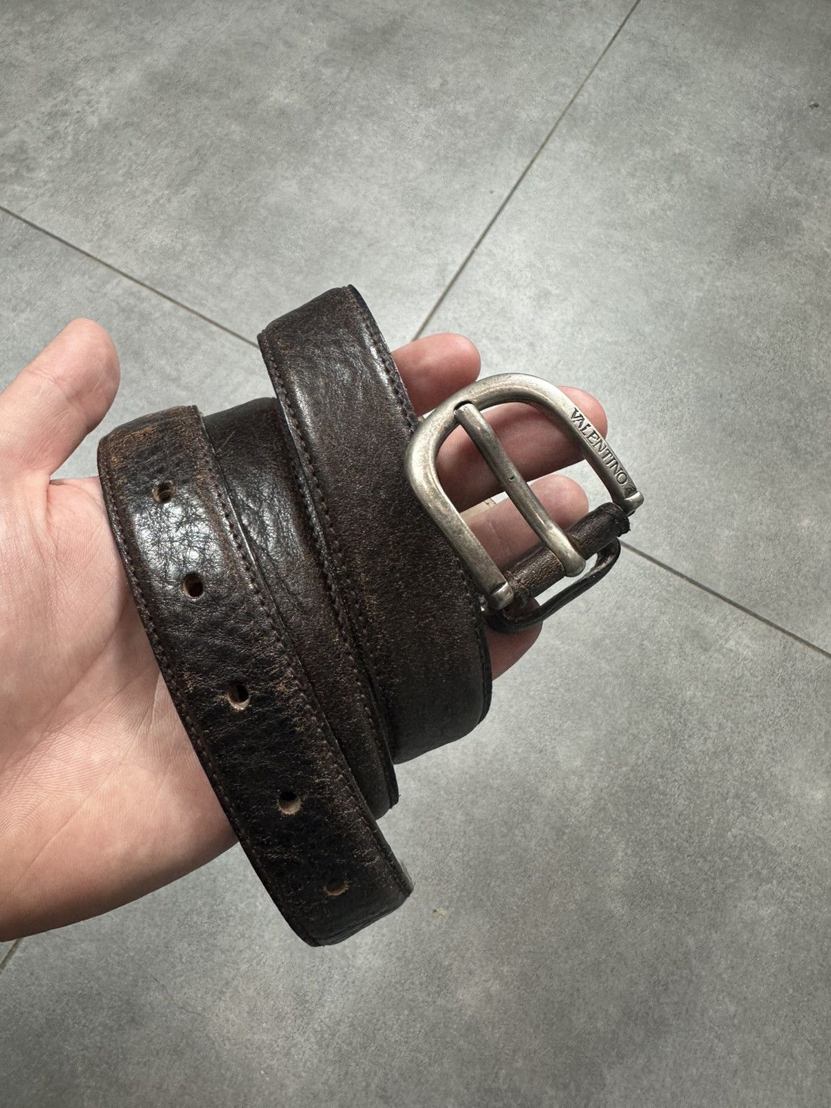 Valentino Vintage Valentino Garavani Office Style Buckle Belt Size ONE SIZE - 8 Thumbnail