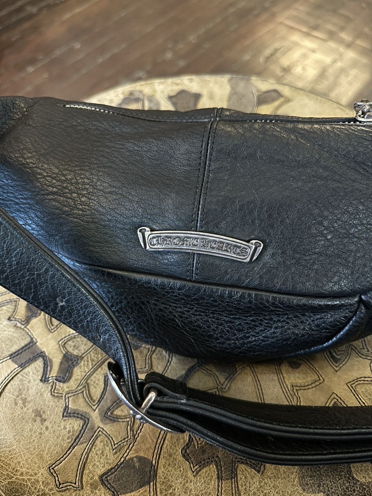 Chrome Hearts CHROME HEARTS FUCK PATCH SNAT SIDE BAG Size ONE SIZE - 7 Thumbnail