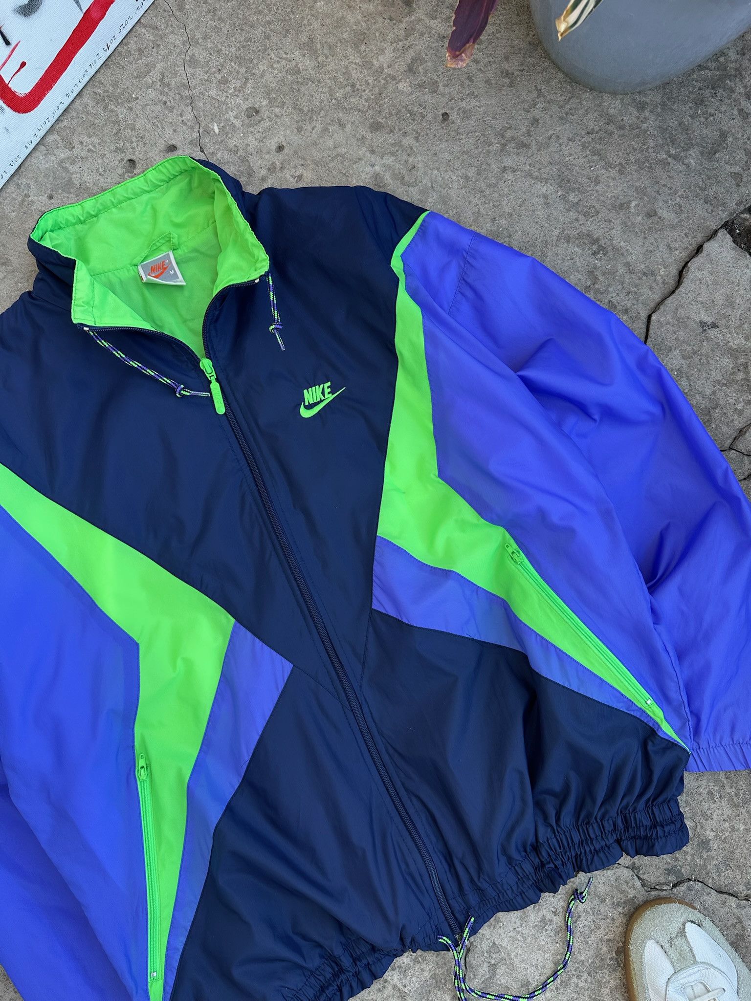 Nike Vintage Nike track jacket streetwear Size US M / EU 48-50 / 2 - 6 Thumbnail