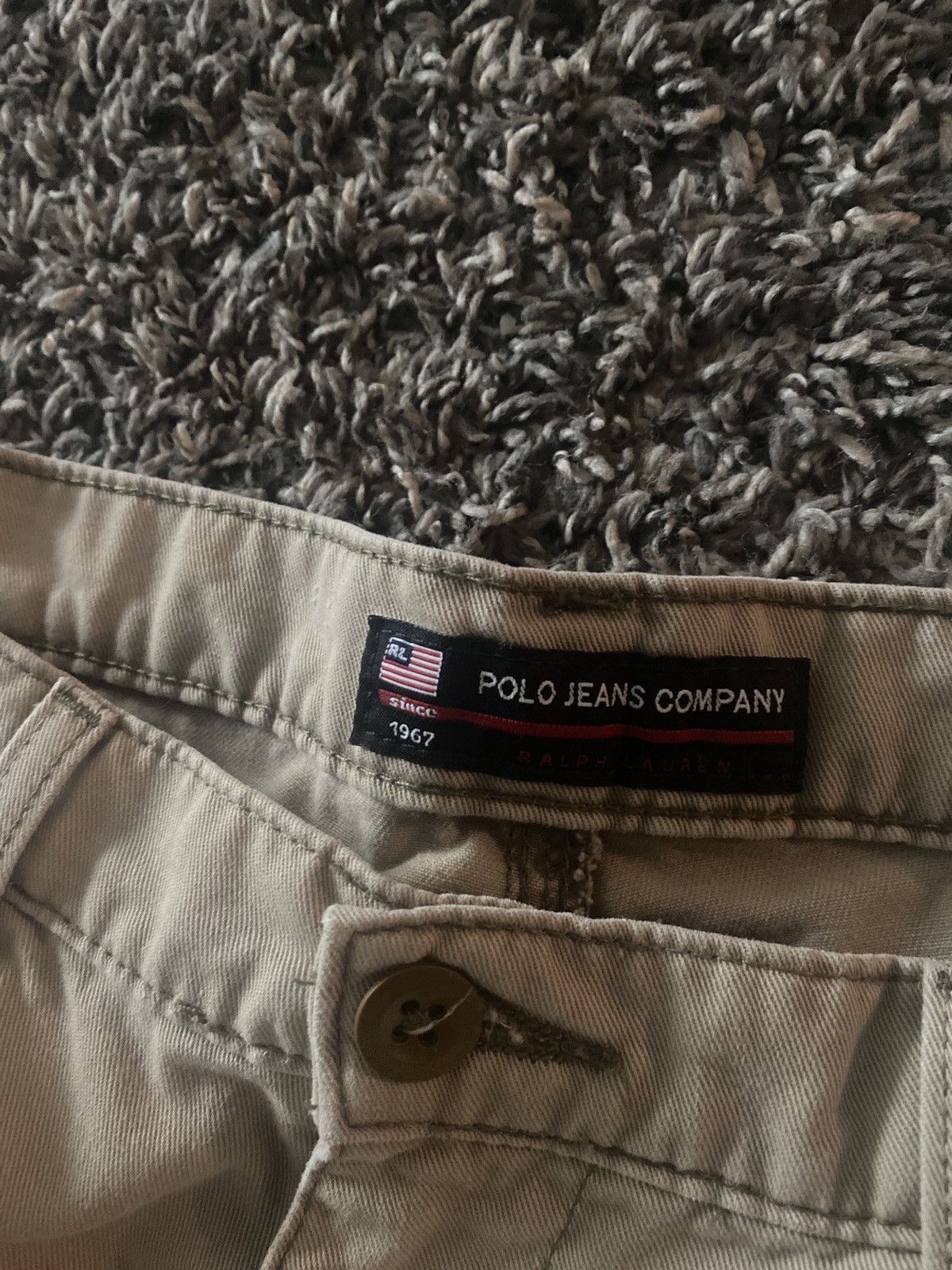 Polo Ralph Lauren × Vintage Vintage Ralph Lauren Cargo Pants Freighter 36x32 Size US 36 / EU 52 - 4 Thumbnail