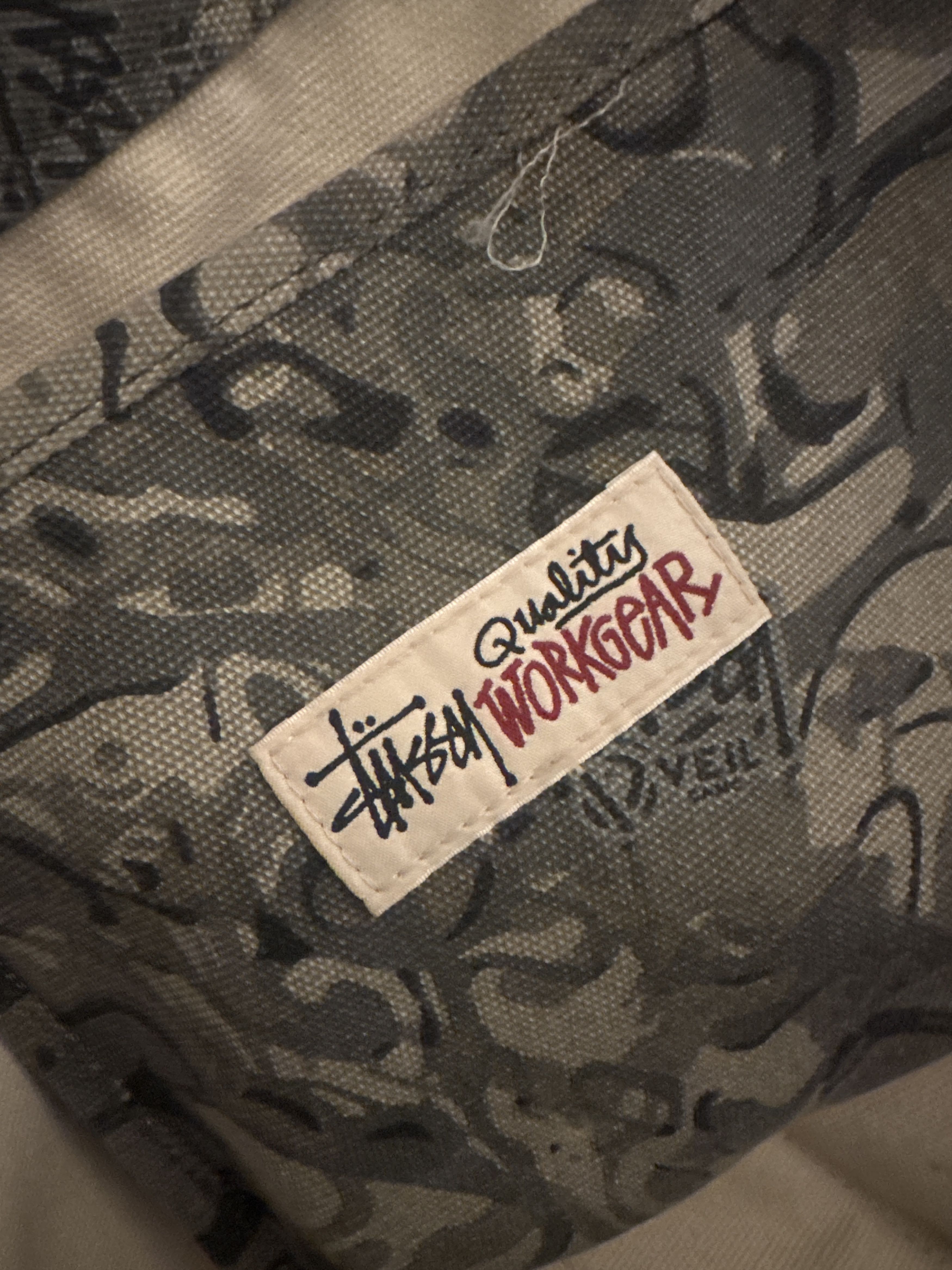 Stussy Canvas tote Size ONE SIZE - 3 Thumbnail