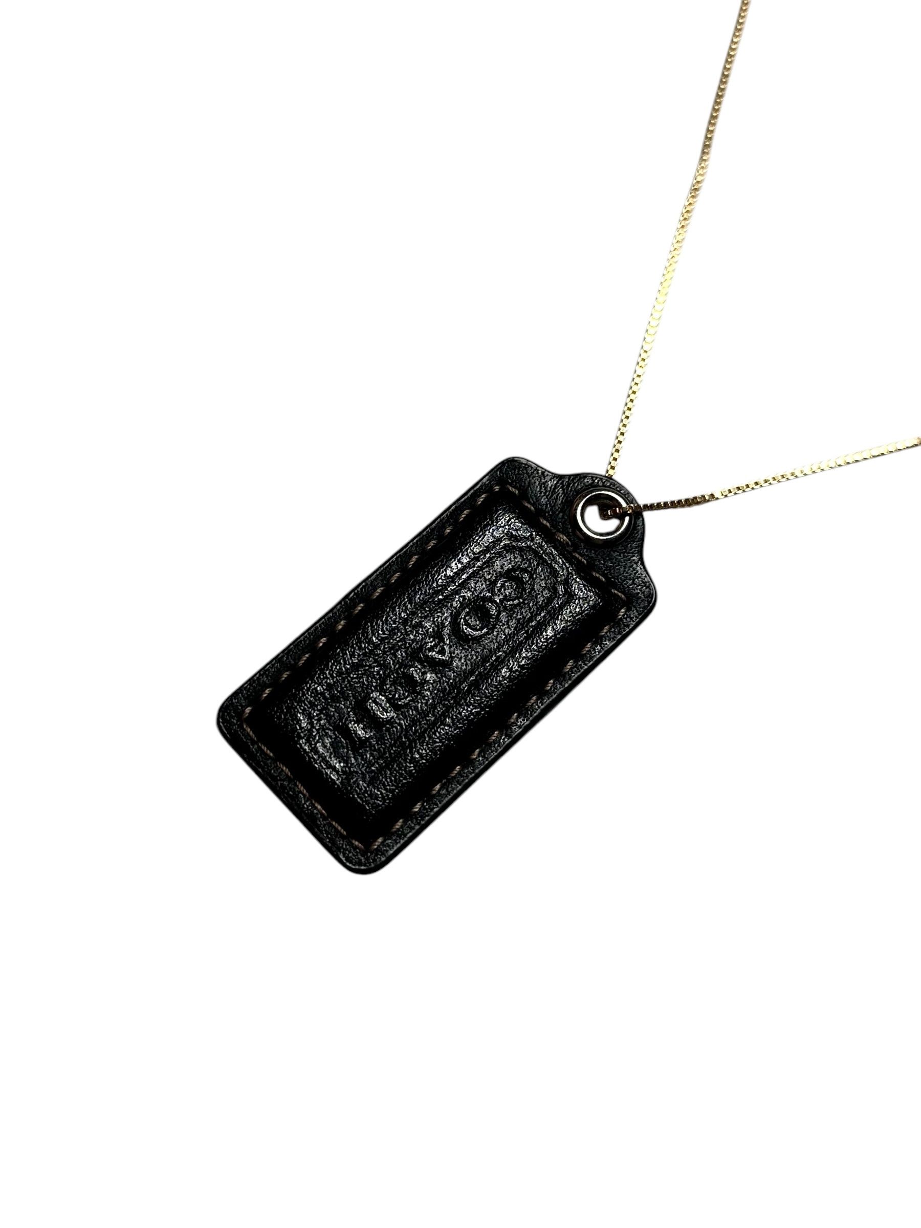 Coach Coach Leather Patch Custom Necklace Size ONE SIZE - 5 Thumbnail
