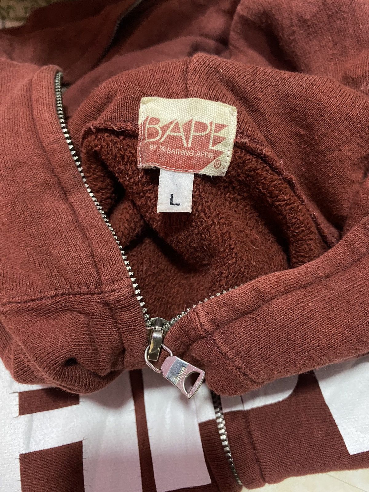 Bape A bathing Ape BAPE Backhit Soldier Full Zip Hoodie Sun Faded Size US L / EU 52-54 / 3 - 9 Thumbnail