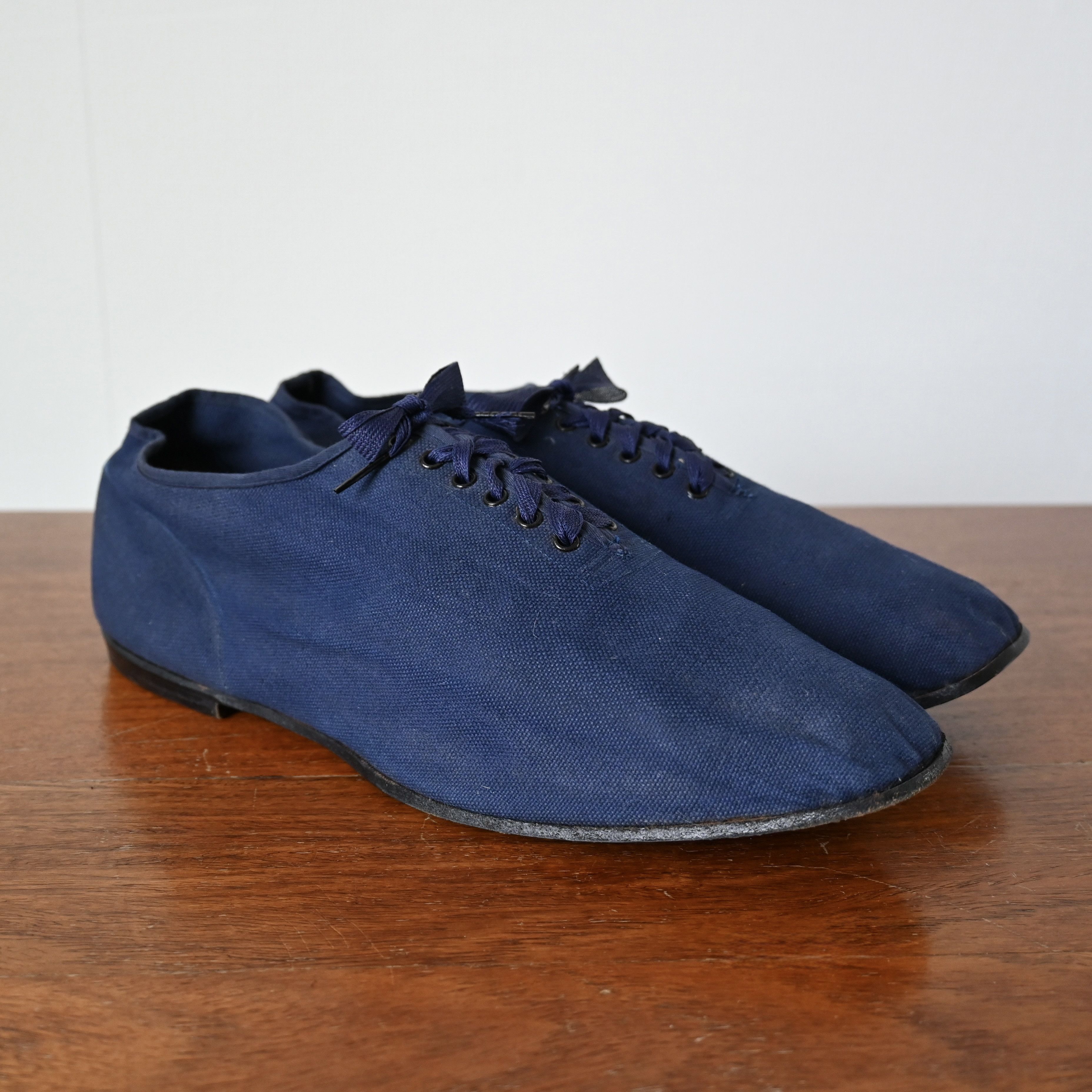 Vintage DEADSTOCK, 1920s-30s Swedish Military "gym trainer", 43 Size US 9.5 / EU 42-43 - 3 Thumbnail