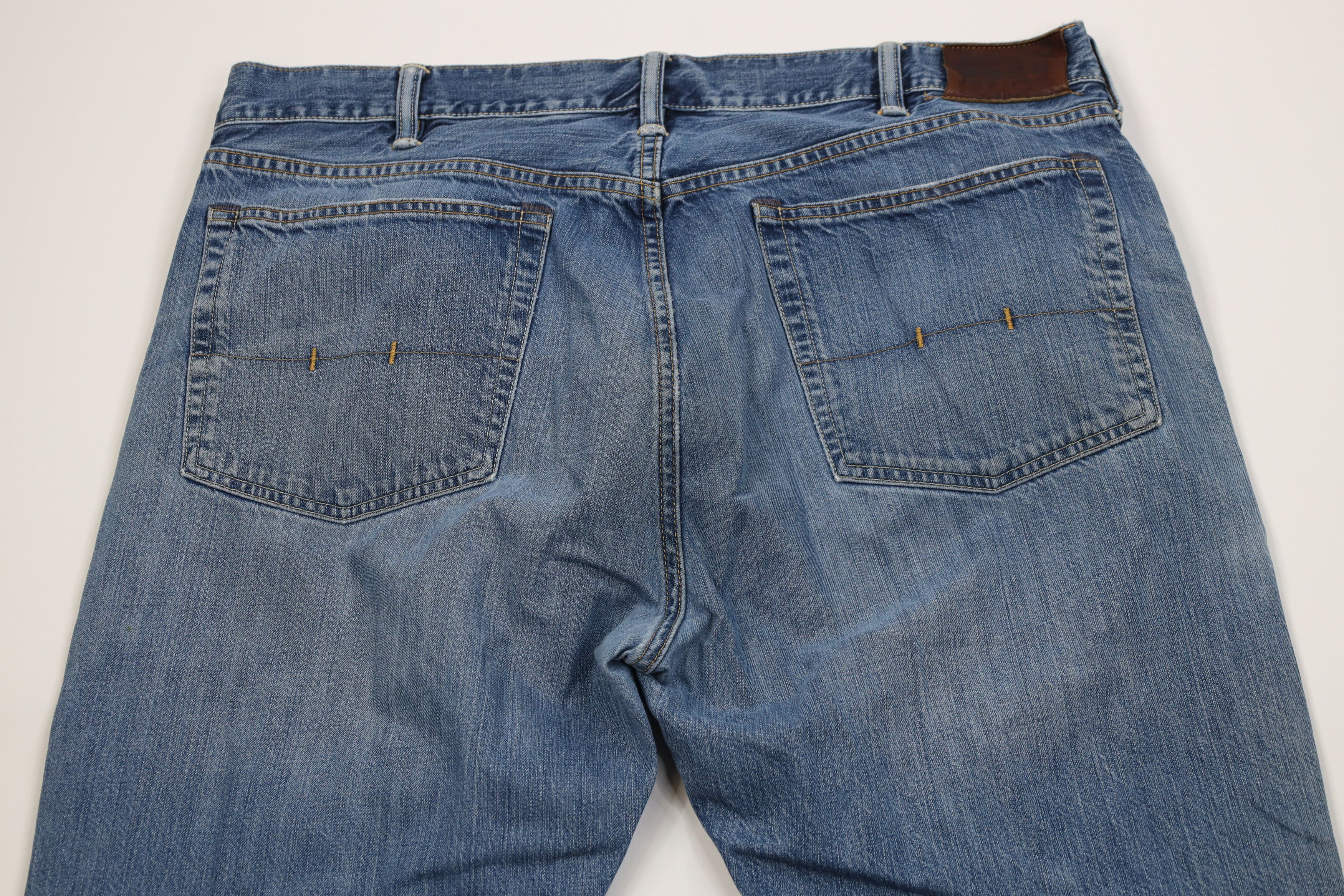 Ralph Lauren Vintage 90s Y2K Ralph Lauren Classic Wide Leg Denim Jeans Size US 40 / EU 56 - 12 Thumbnail