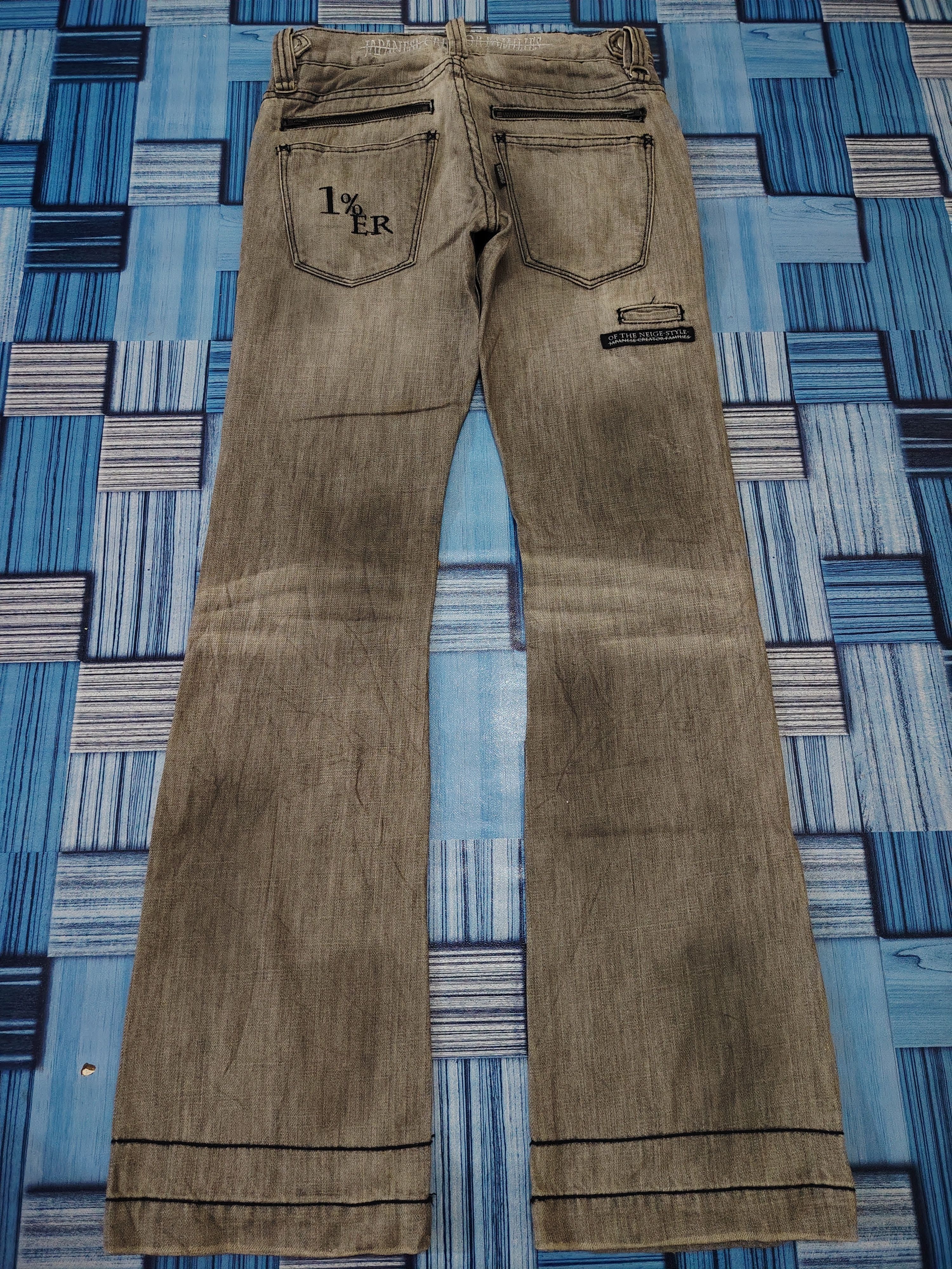 If Six Was Nine Of the neige style Japanese creator Families flare jeans Size US 30 / EU 46 - 11 Thumbnail