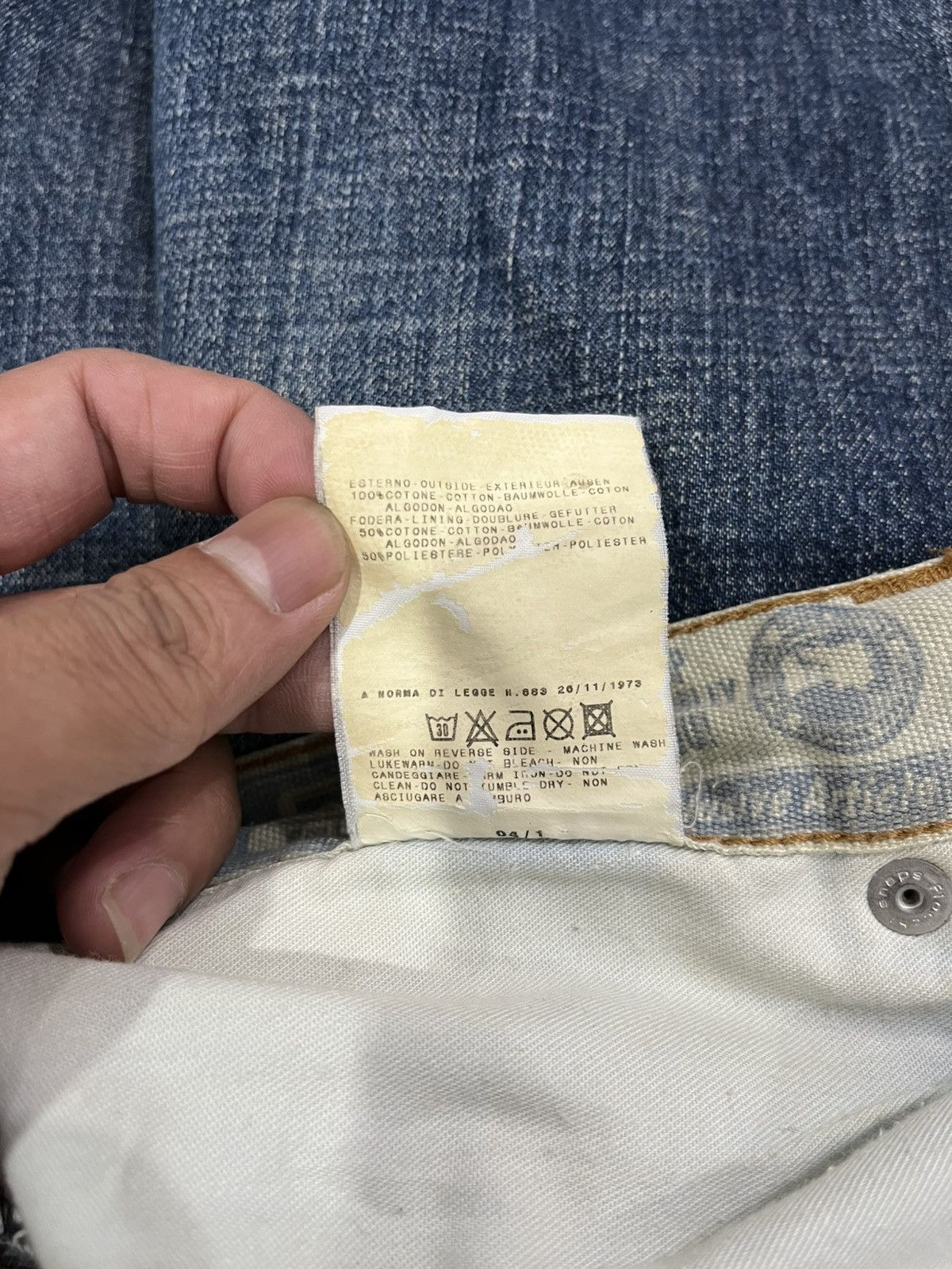 Dolce & Gabbana Dolce gabbana 2003 baggy jeans Size US 32 / EU 48 - 6 Thumbnail