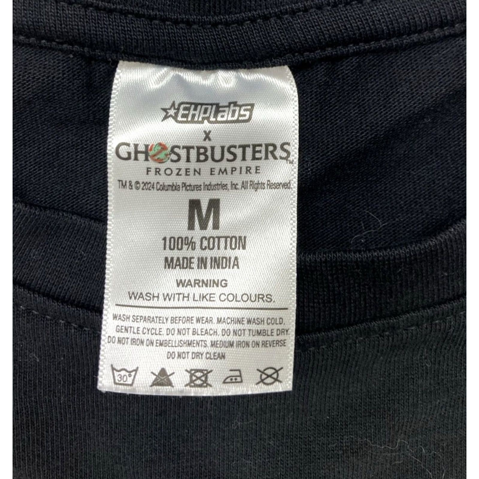 Vintage VINTAGE ehp labs Ghostbusters Graphic T-shirt Men XL Black Size US XL / EU 56 / 4 - 5 Thumbnail