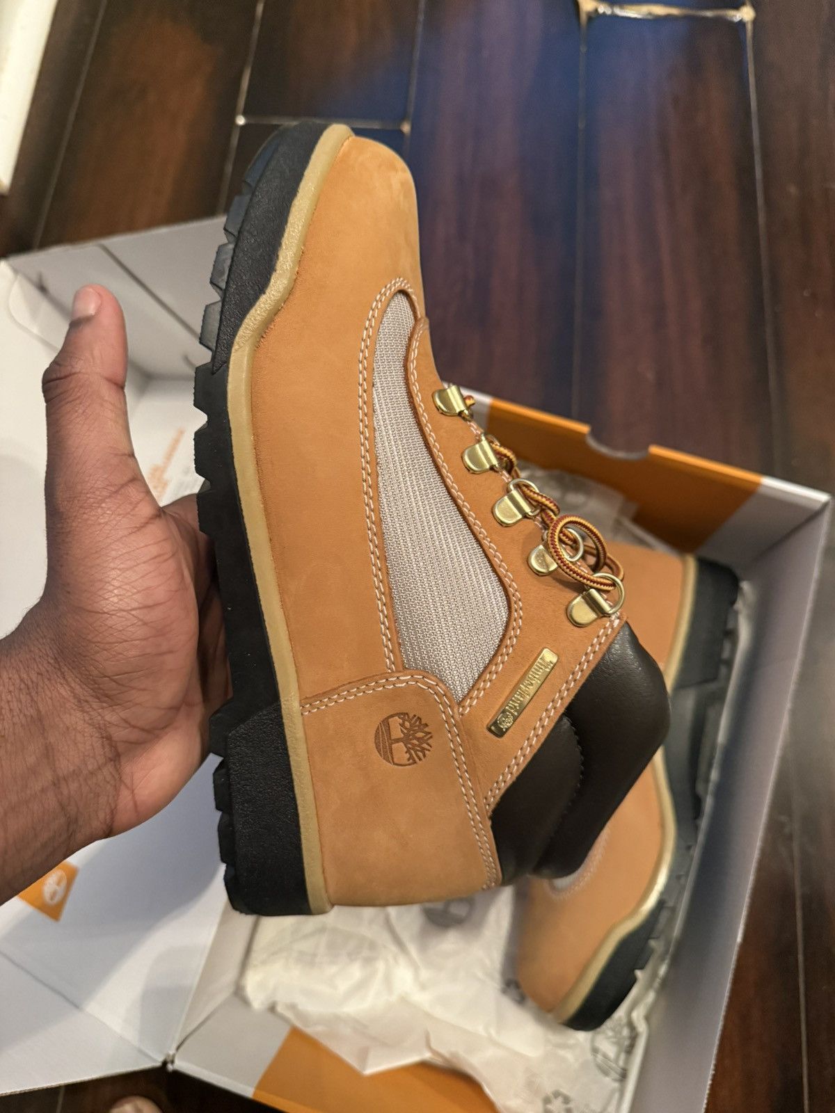 Timberland Women’s timberland field boots Size US 7 / IT 37 - 2 Thumbnail