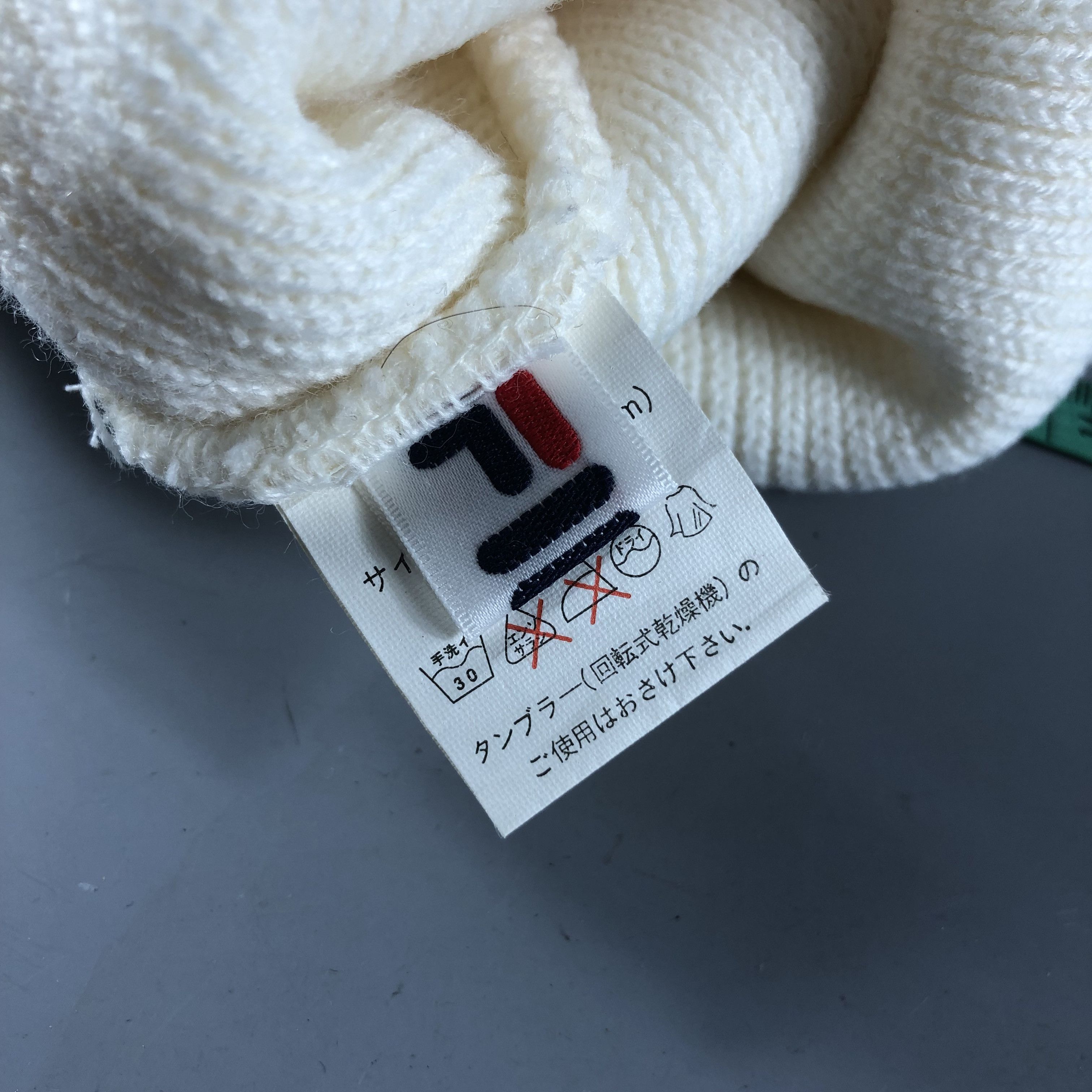 Fila Fila Fisherman Knit Beanie Snowcap Snow Hat B669 Size ONE SIZE - 4 Thumbnail