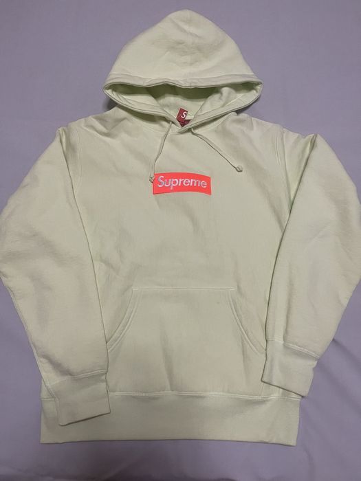 Pale lime deals box logo