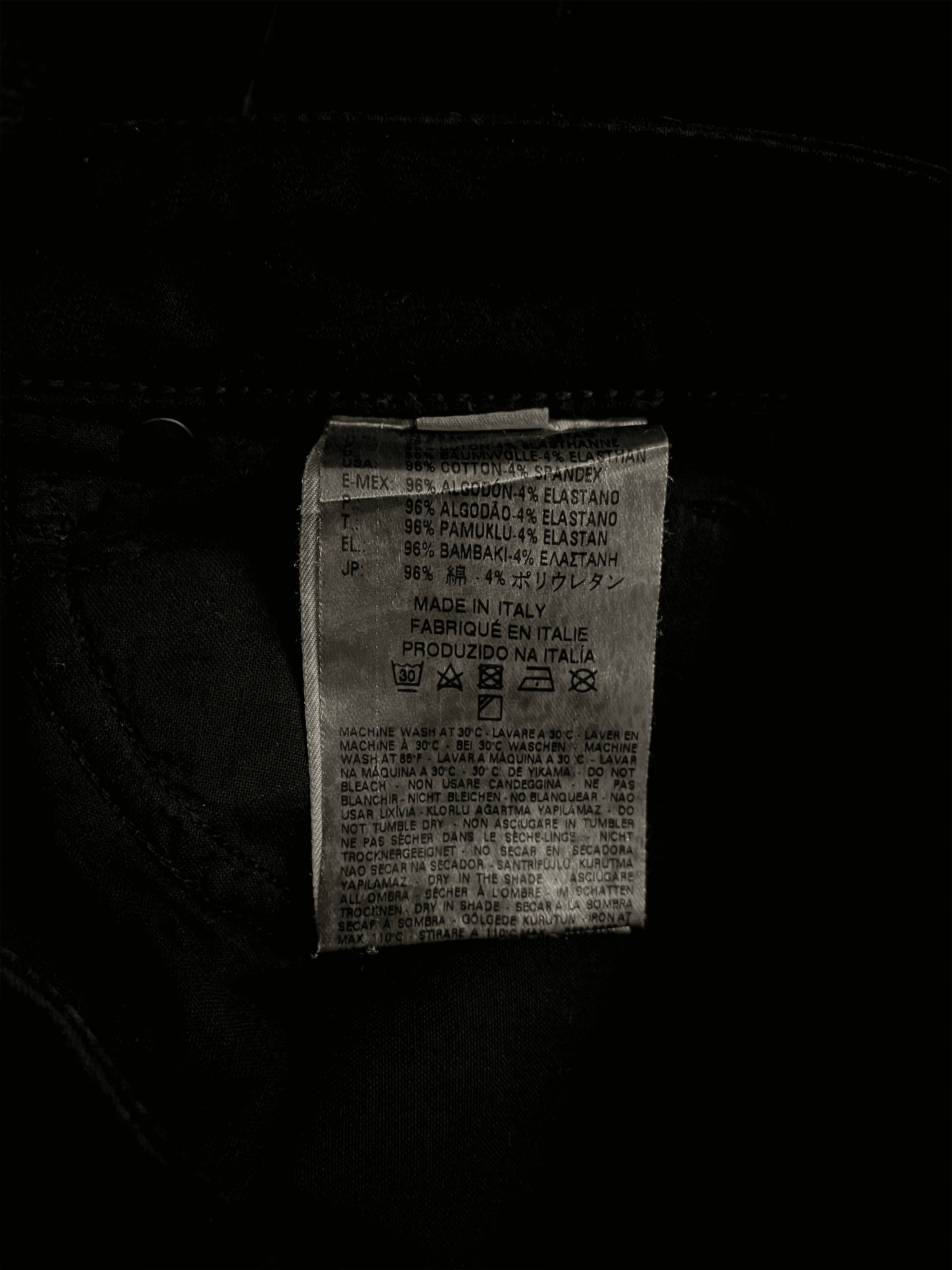 Diesel Diesel Black Gold Biker Coated Jeans Size US 28 / EU 44 - 13 Thumbnail