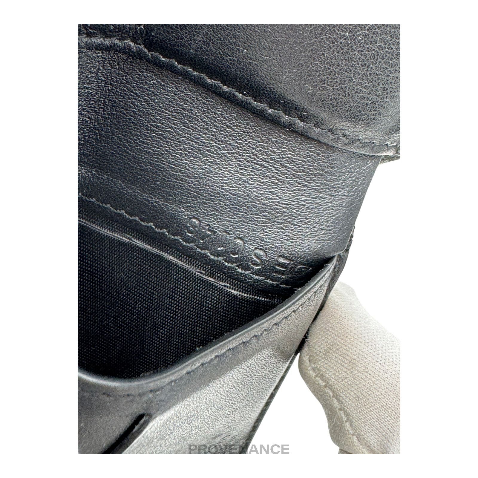 Givenchy 🔴 Givenchy 8CC Address Bifold Wallet - Black Leather Size ONE SIZE - 9 Thumbnail