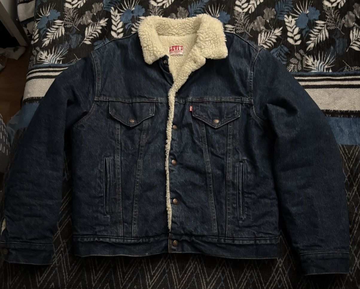 Levi's Vintage Clothing Levi’s 1980’s Vintage navy denim jacket Size US L / EU 52-54 / 3 - 1 Thumbnail