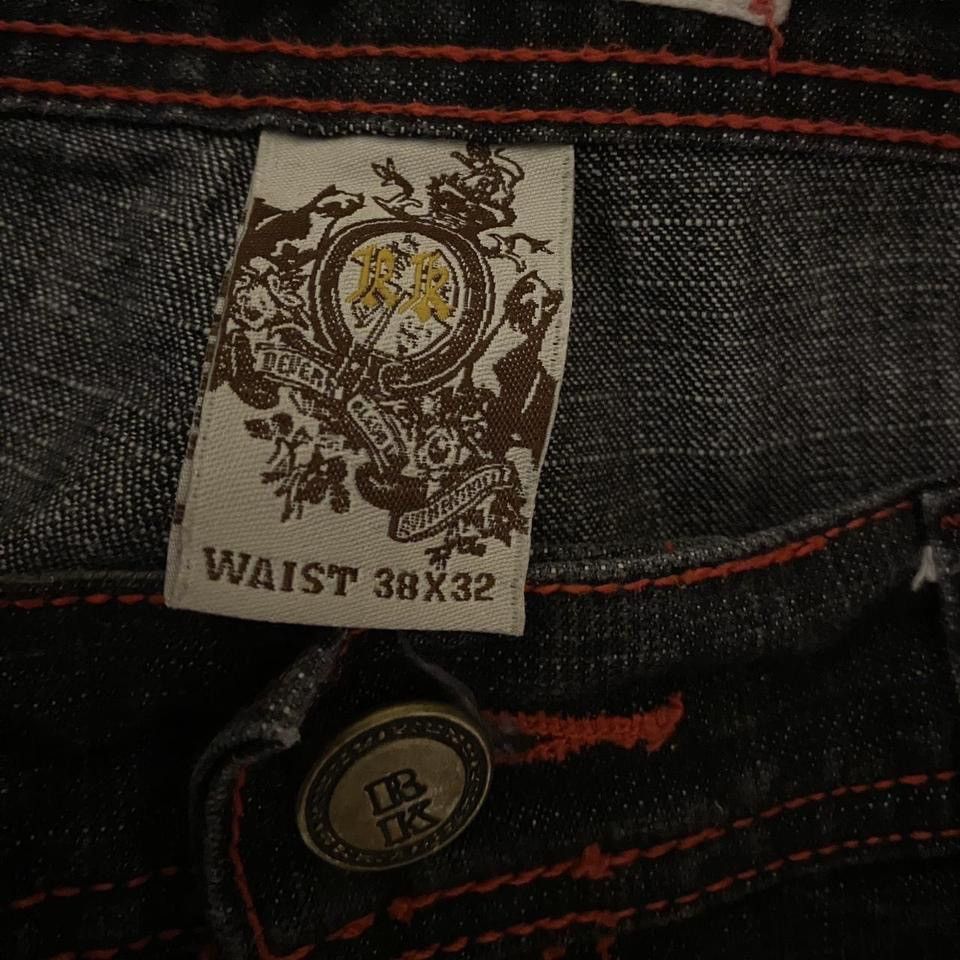 Kayden K × Vintage Y2k Kayden K Embroidered Jeans Size 38 Size US 38 / EU 54 - 3 Thumbnail