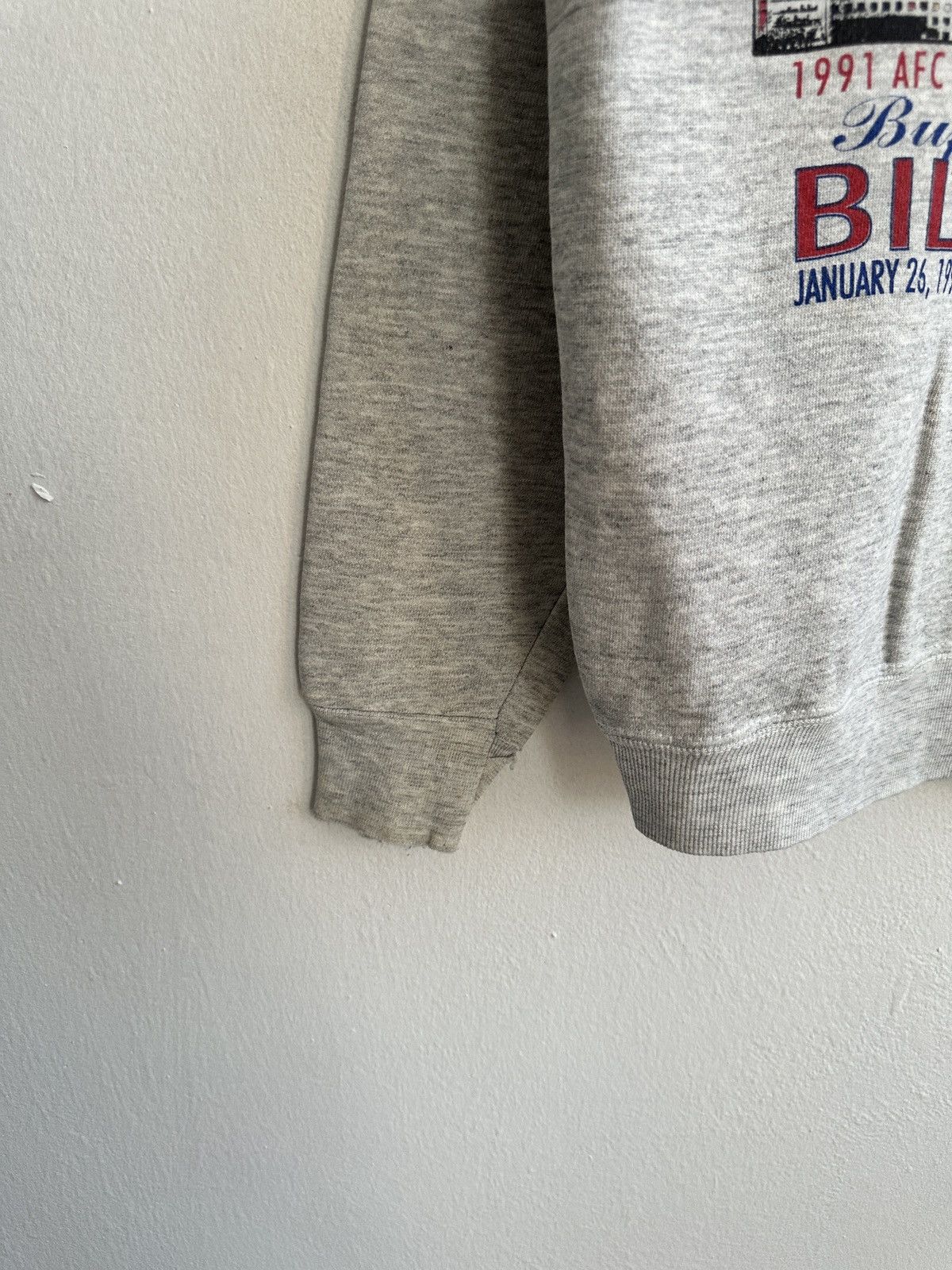 Vintage vintage 1992 BUFFALO BILLS VS WASHINGTON REDSKINS sweatshirt Size US M / EU 48-50 / 2 - 5 Thumbnail