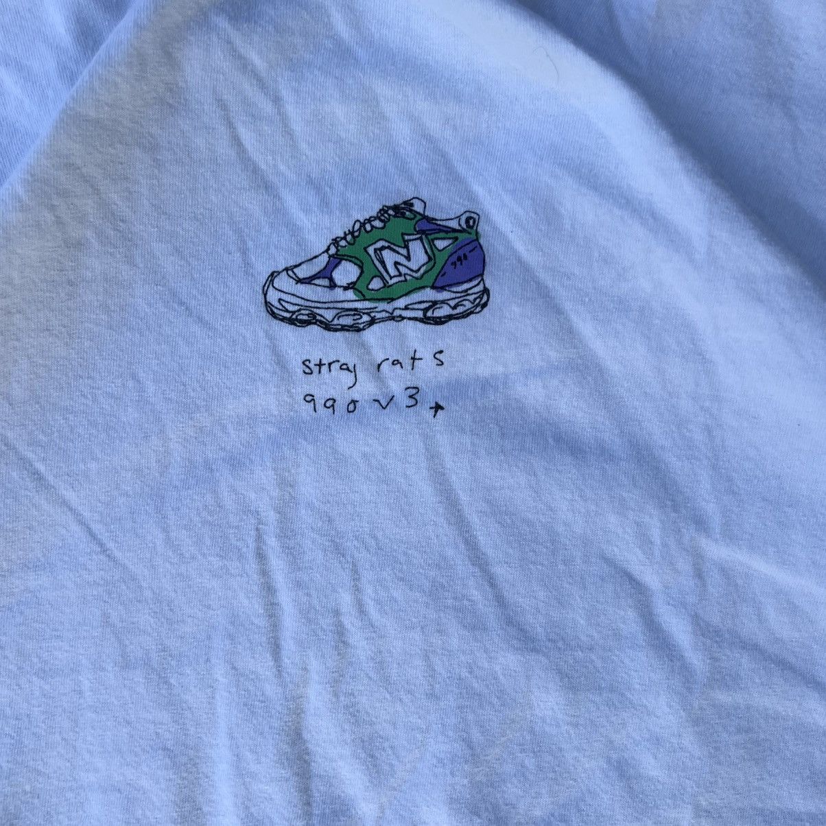 Stray Rats Stray rats NB 2019 tee 550 joker collab Size US L / EU 52-54 / 3 - 2 Thumbnail