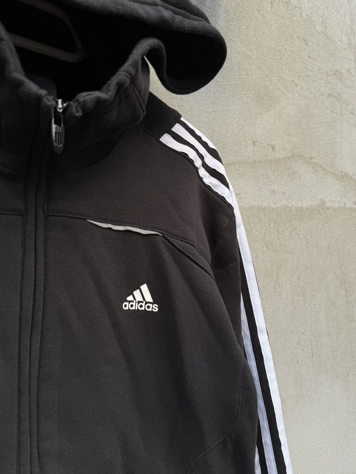 Adidas Vintage Rare Adidas Ninja Zip-Hoodie High Neck Size US M / EU 48-50 / 2 - 8 Thumbnail