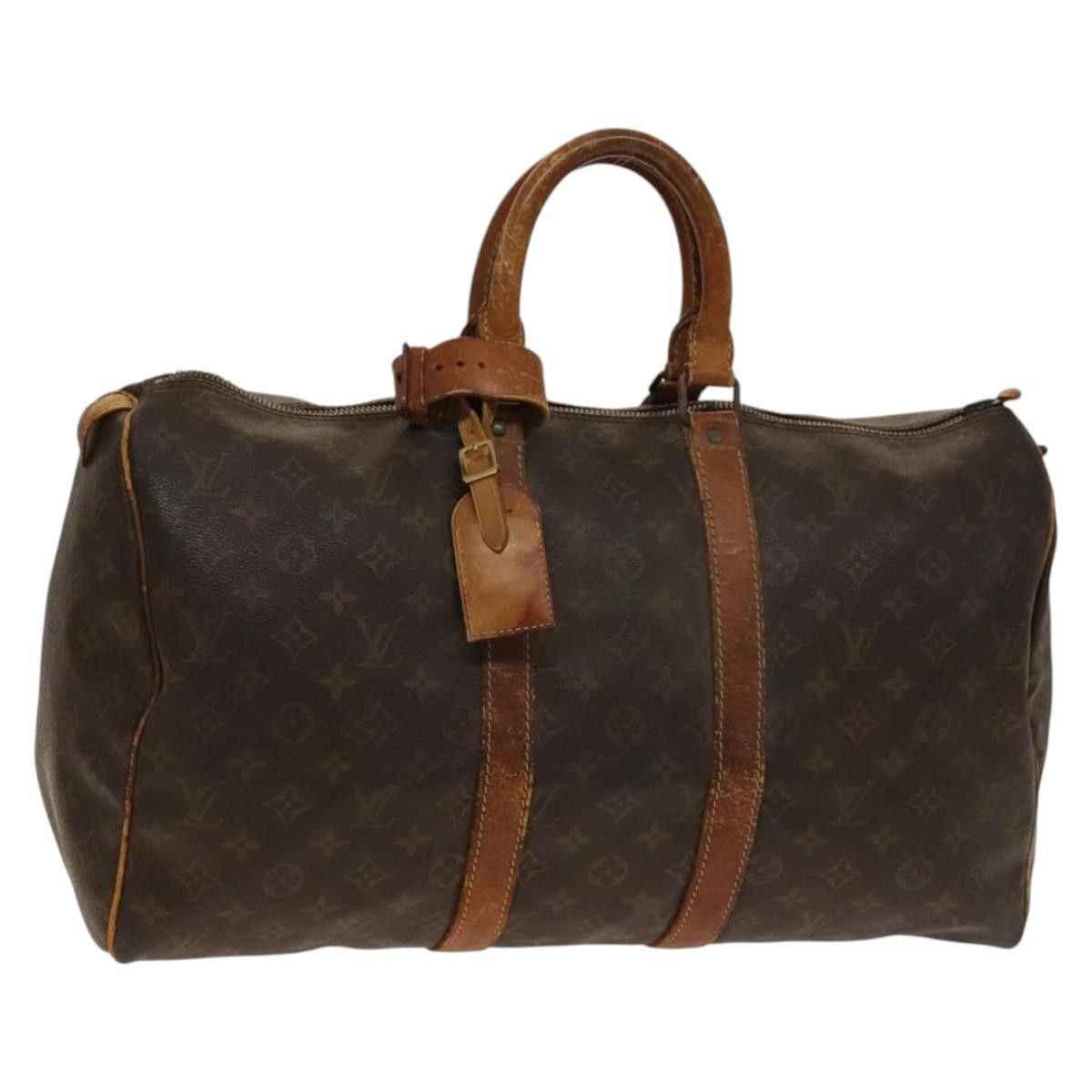 Louis Vuitton LOUIS VUITTON Monogram Keepall 45 Boston Bag Vintage M41428 Size ONE SIZE - 1 Thumbnail