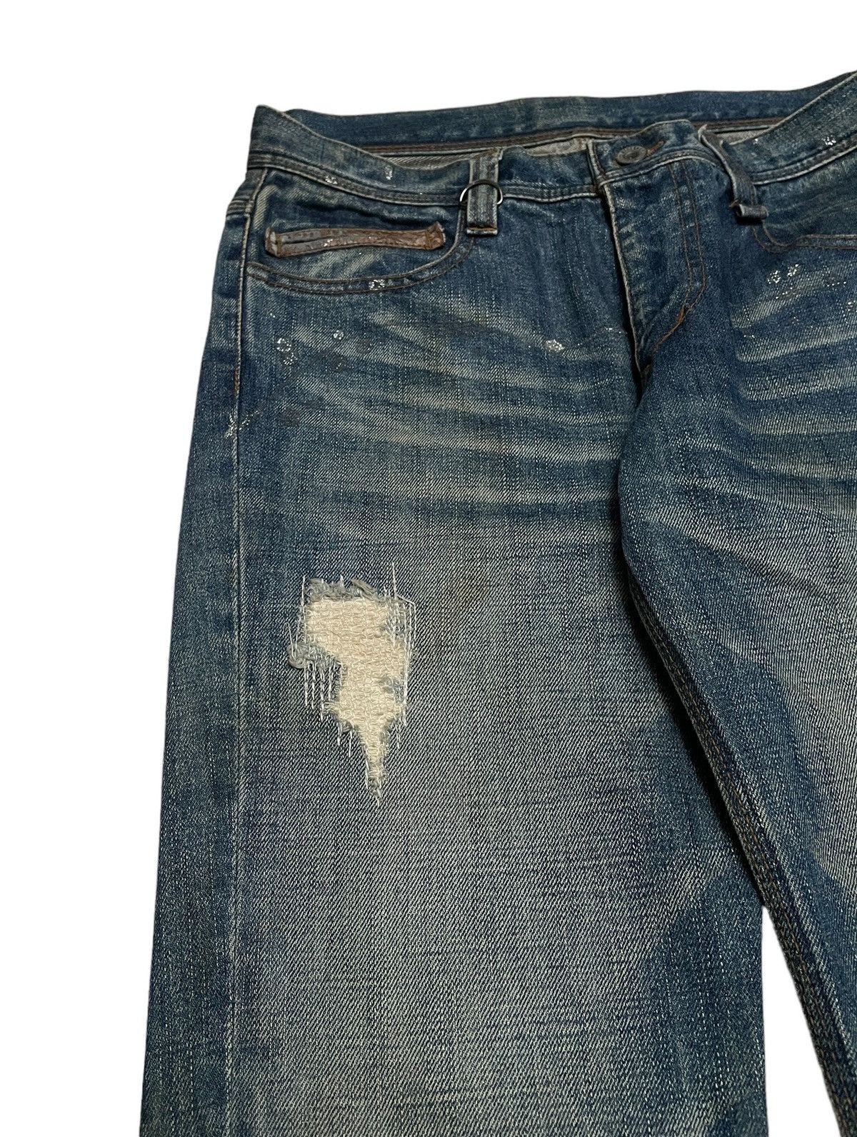 If Six Was Nine Very Rare Design Vintage Brand Nicole Club Jeans 1990s Size US 30 / EU 46 - 3 Thumbnail