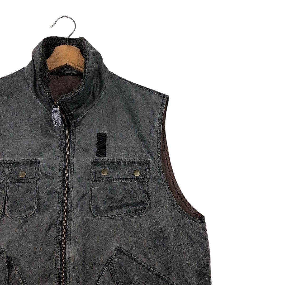 Japanese Brand Varoz Heavy Utility Vest – Rare Archive Workwear Piece Size US L / EU 52-54 / 3 - 7 Thumbnail