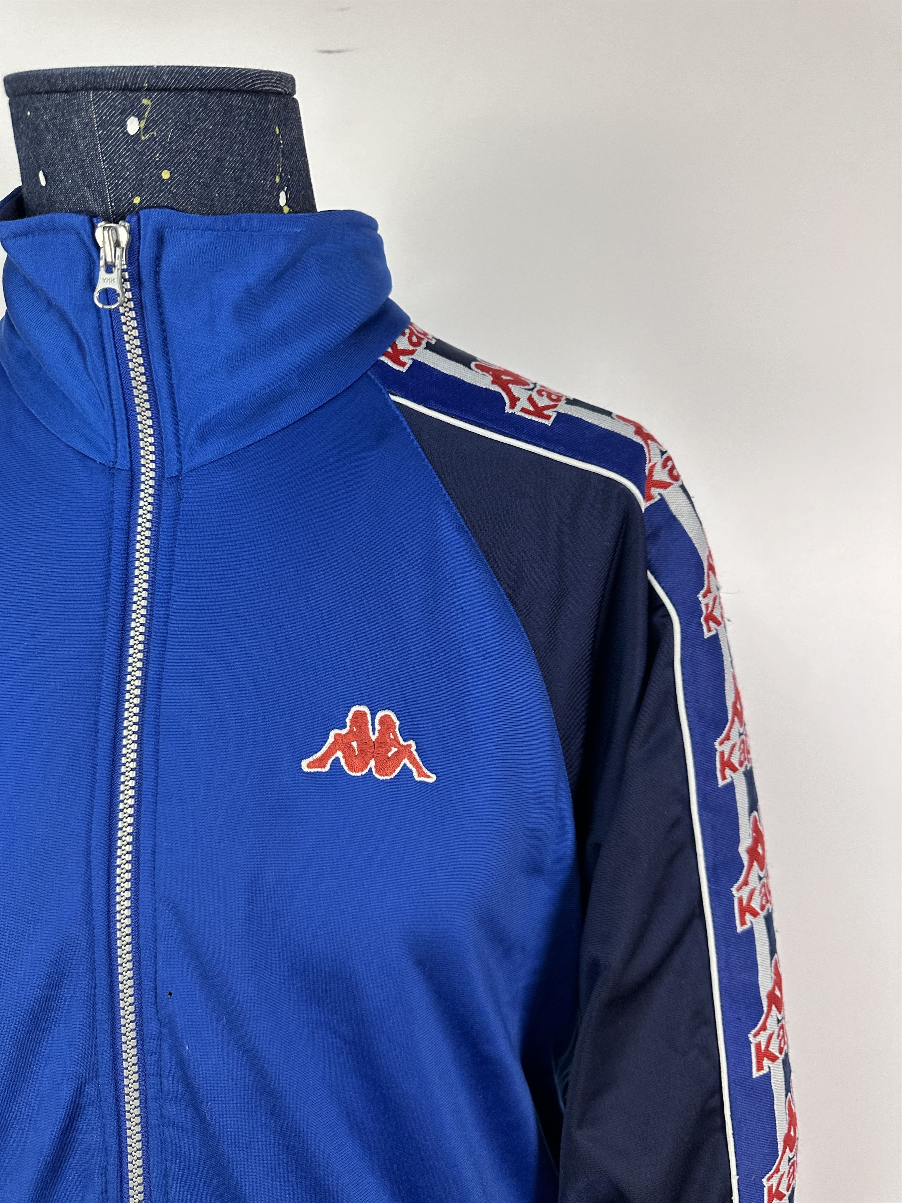 Kappa × Vintage Vintage Kappa Track Jacket Mens Blue 90s Size M Size US M / EU 48-50 / 2 - 3 Thumbnail
