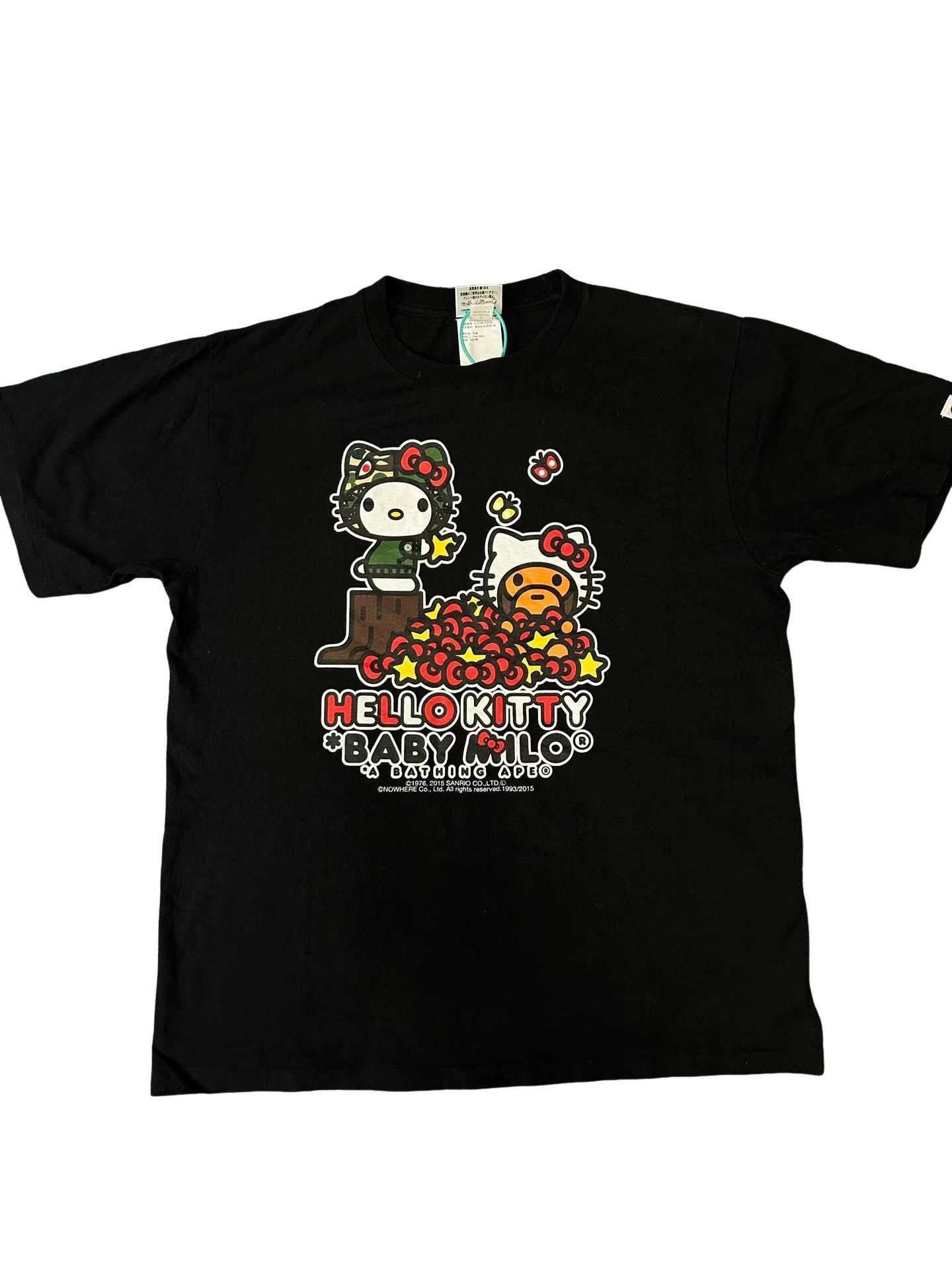 Bape Bape Hello Kitty Graphic T-Shirt Size L Size US L / EU 52-54 / 3 - 1 Thumbnail