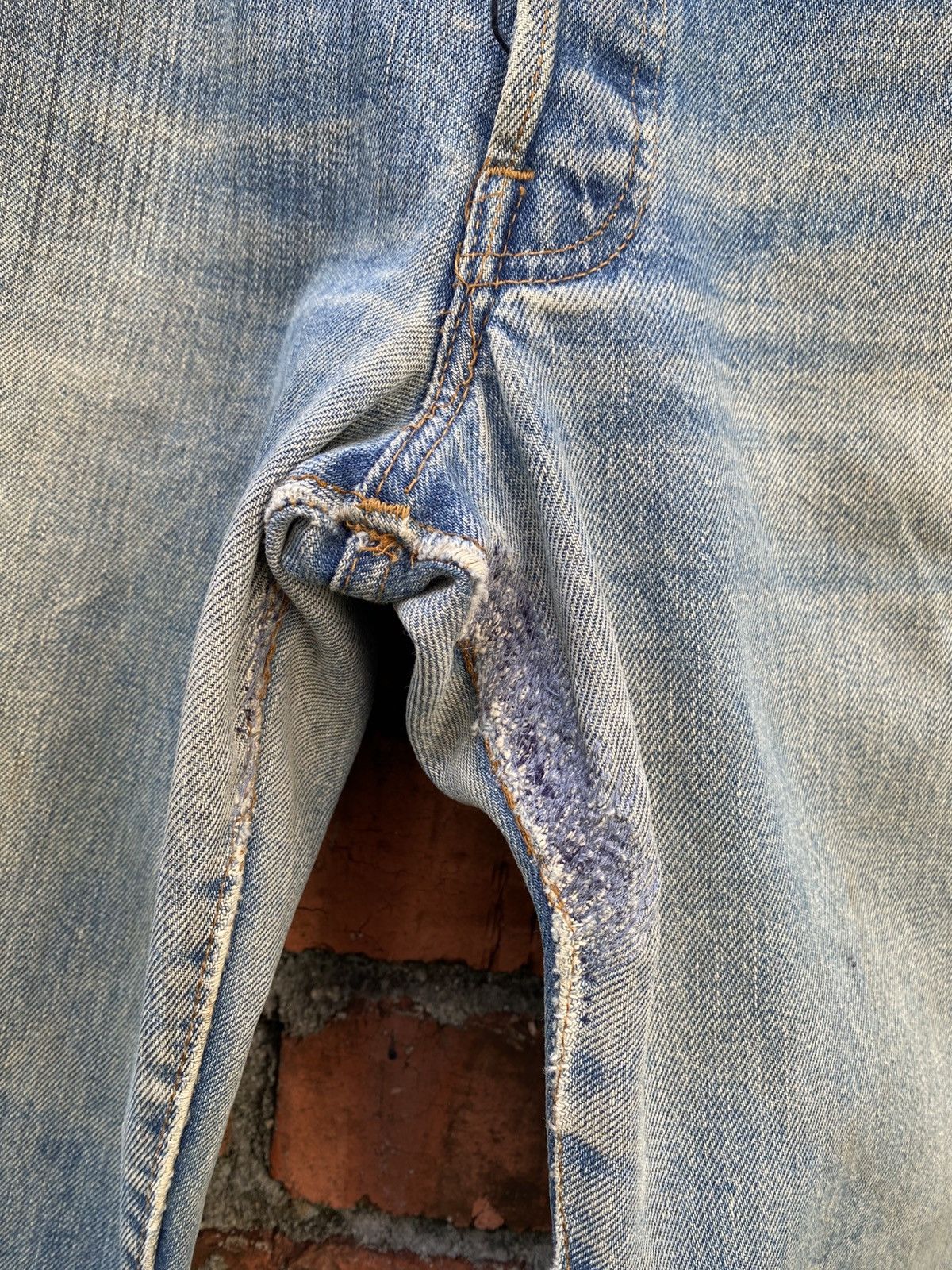 Levi's Vintage Clothing W29x30 Vintage levi's 501 redline distressed made in USA #6 Size US 29 - 6 Thumbnail