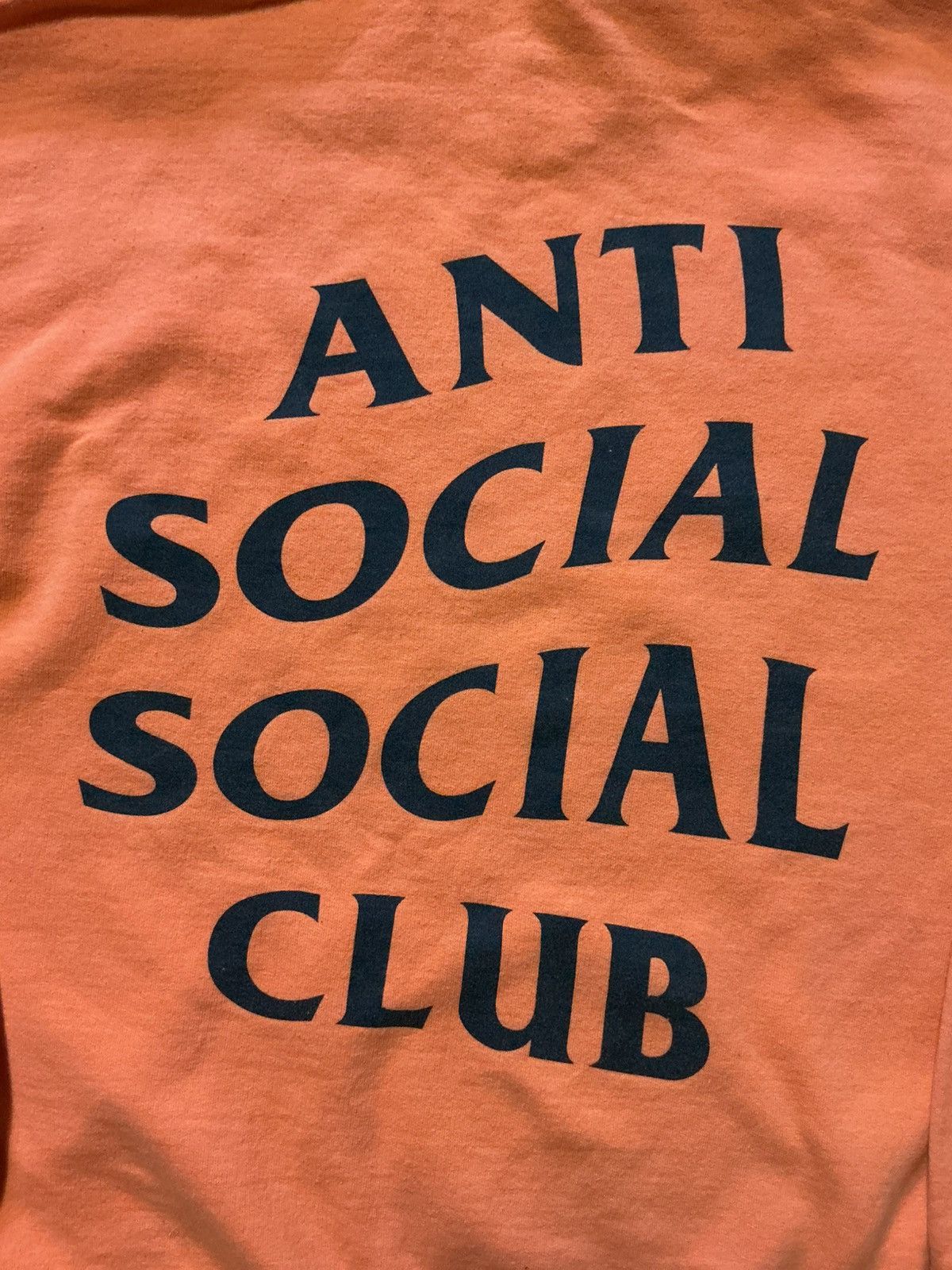 Anti Social Social Club ASSC Anti Social Social Club Orange Fleece Pullover Hoodie Size US M / EU 48-50 / 2 - 4 Thumbnail
