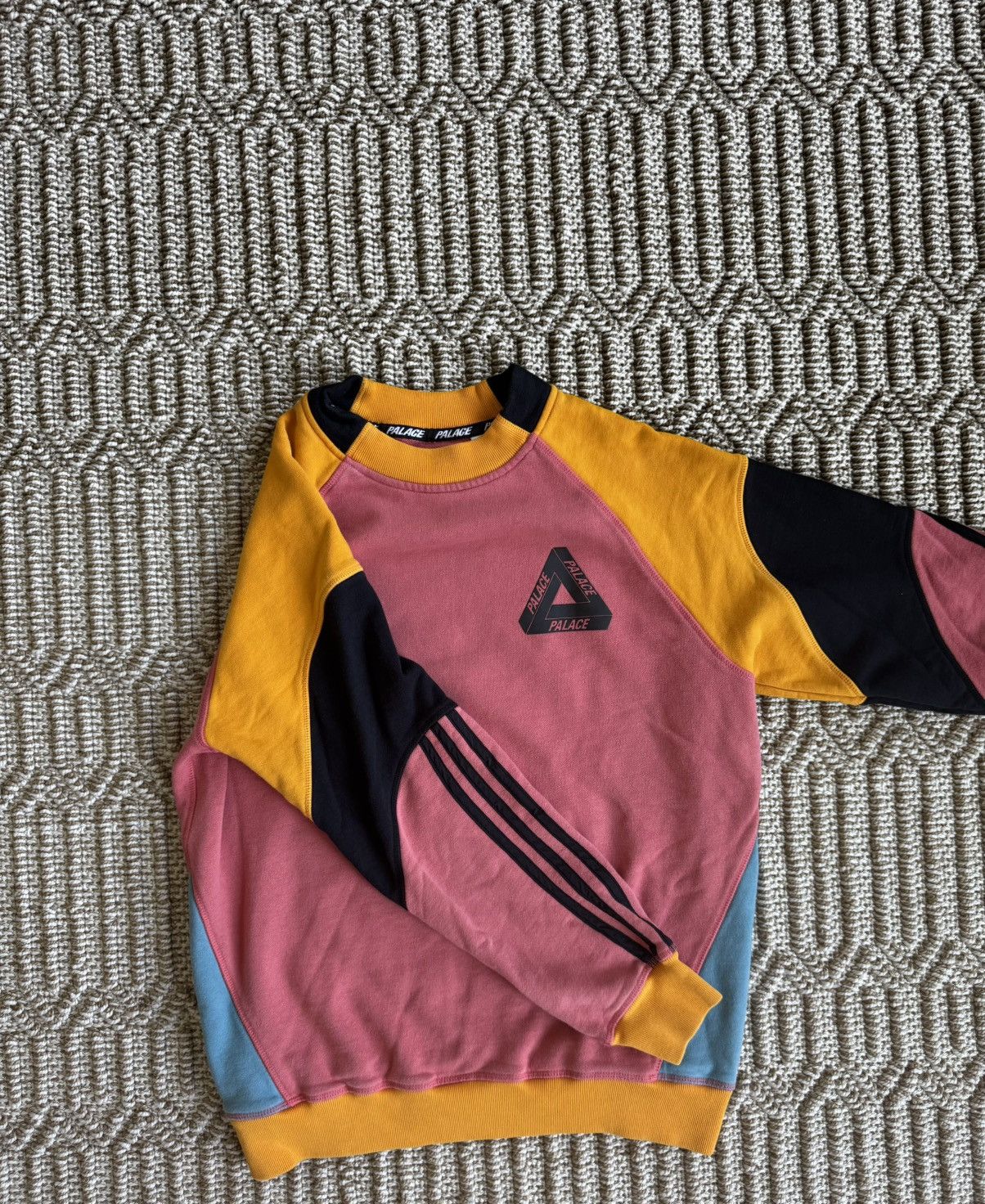 Adidas × Palace Adidas X Palace SS17 Loopback sweat crewneck Size US M / EU 48-50 / 2 - 6 Thumbnail