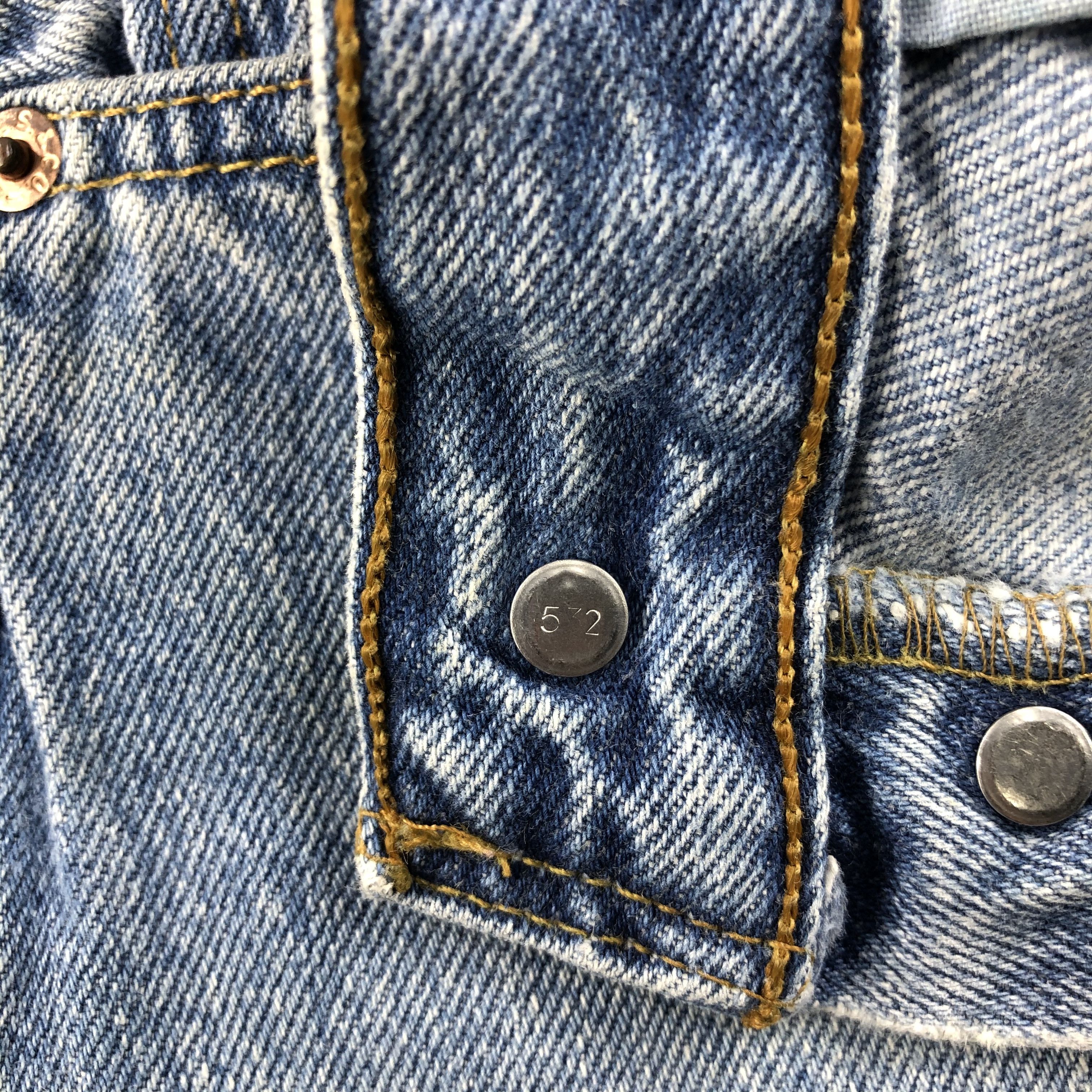 Levi's × Vintage Vintage 90s Light Wash Levis 501 Jeans-JM893 Size US 30 / EU 46 - 9 Thumbnail