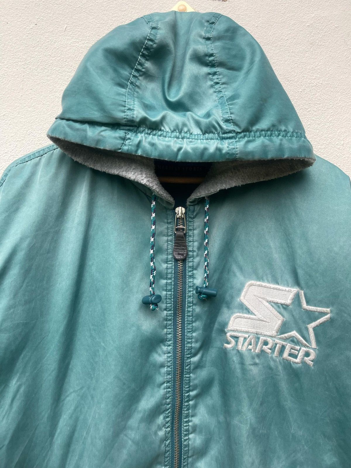 Starter × Vintage Vintage 90s Starter USA Hoodie Jacket Size US M / EU 48-50 / 2 - 6 Thumbnail