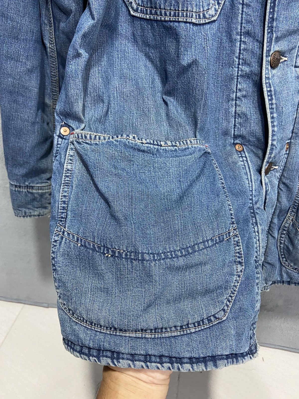 Blue Blue Japan Vintage Blue Blue Japan Arigato Denim Jacket Size US L / EU 52-54 / 3 - 6 Thumbnail
