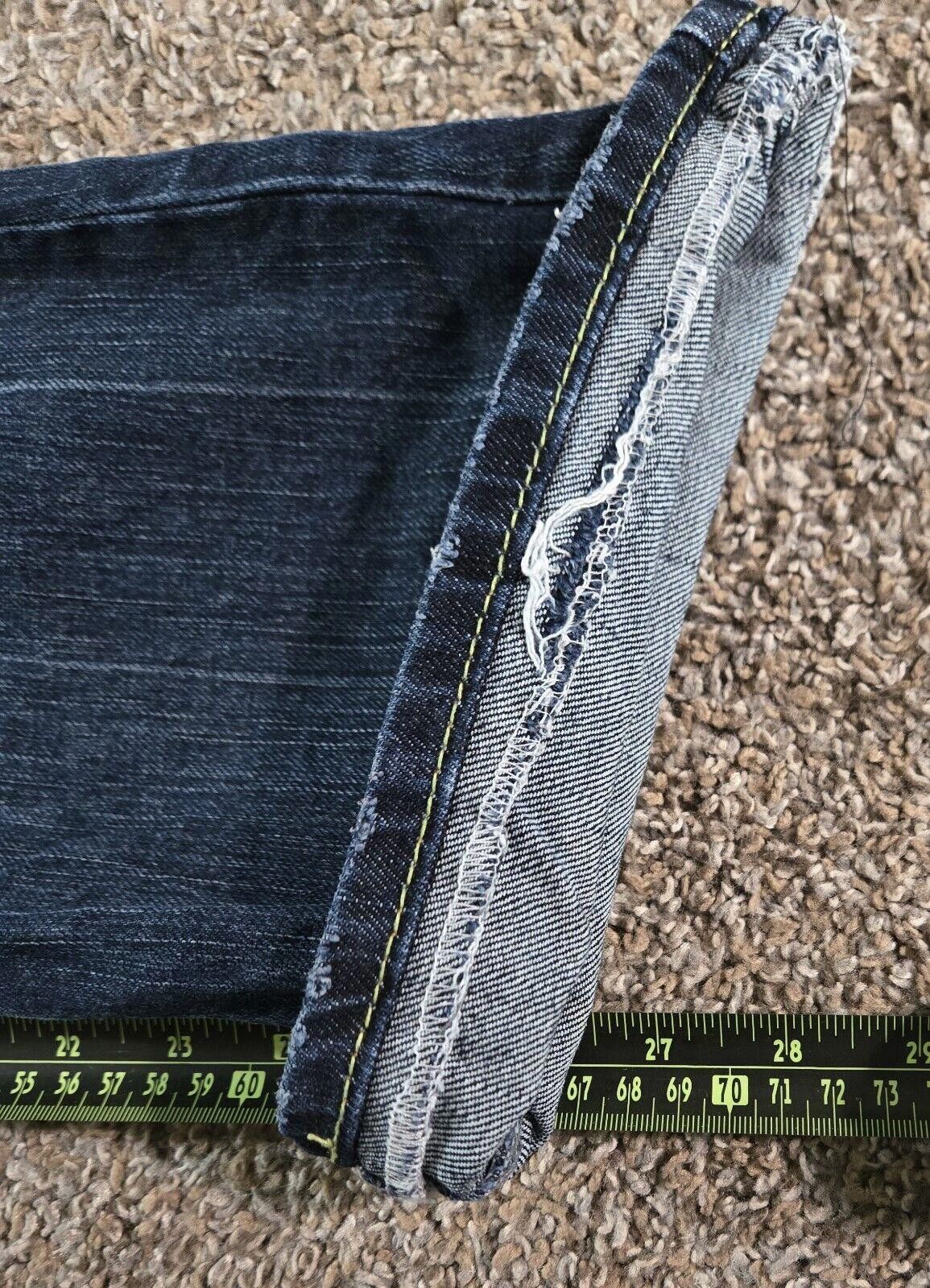 Designer Womens Silver Tuesday Distressed Jean Size W29/31 *tailored* Size 29" - 4 Thumbnail