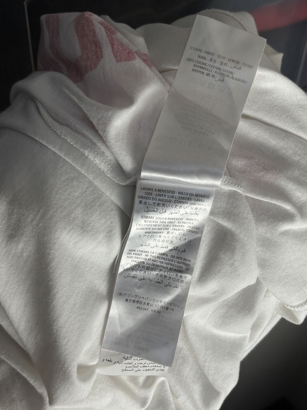 Gucci Gucci „soave amore guccification” graphic rare t-shirt tee Size US L / EU 52-54 / 3 - 9 Thumbnail