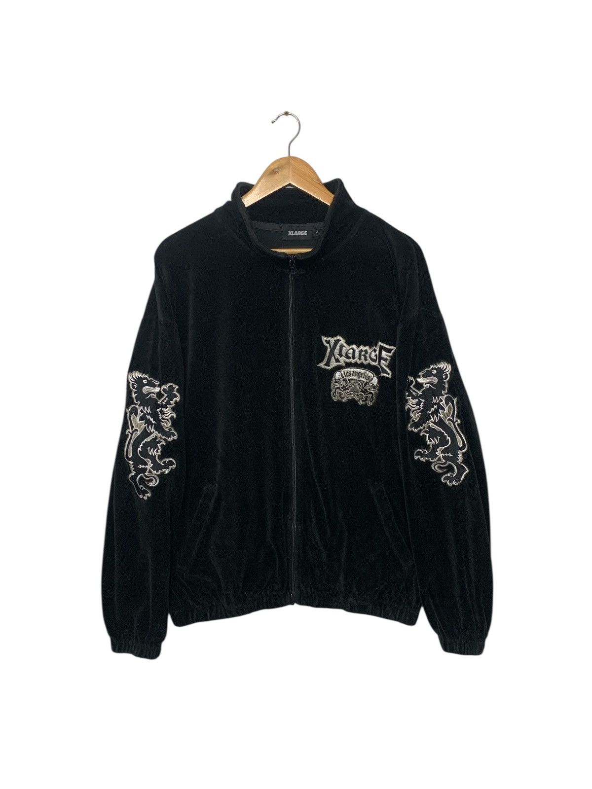 Avirex Rare X-Large X Avirex Embroidered Sukajan Velvet Jacket Size US L / EU 52-54 / 3 - 3 Thumbnail