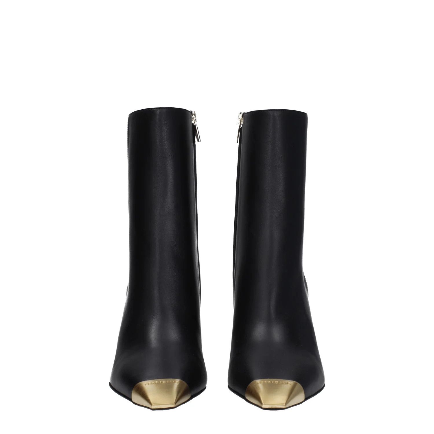 Salvatore Ferragamo o1s1rm0824 Amelia Leather Boots in Black Size US 5.5 / IT 35.5 - 3 Thumbnail