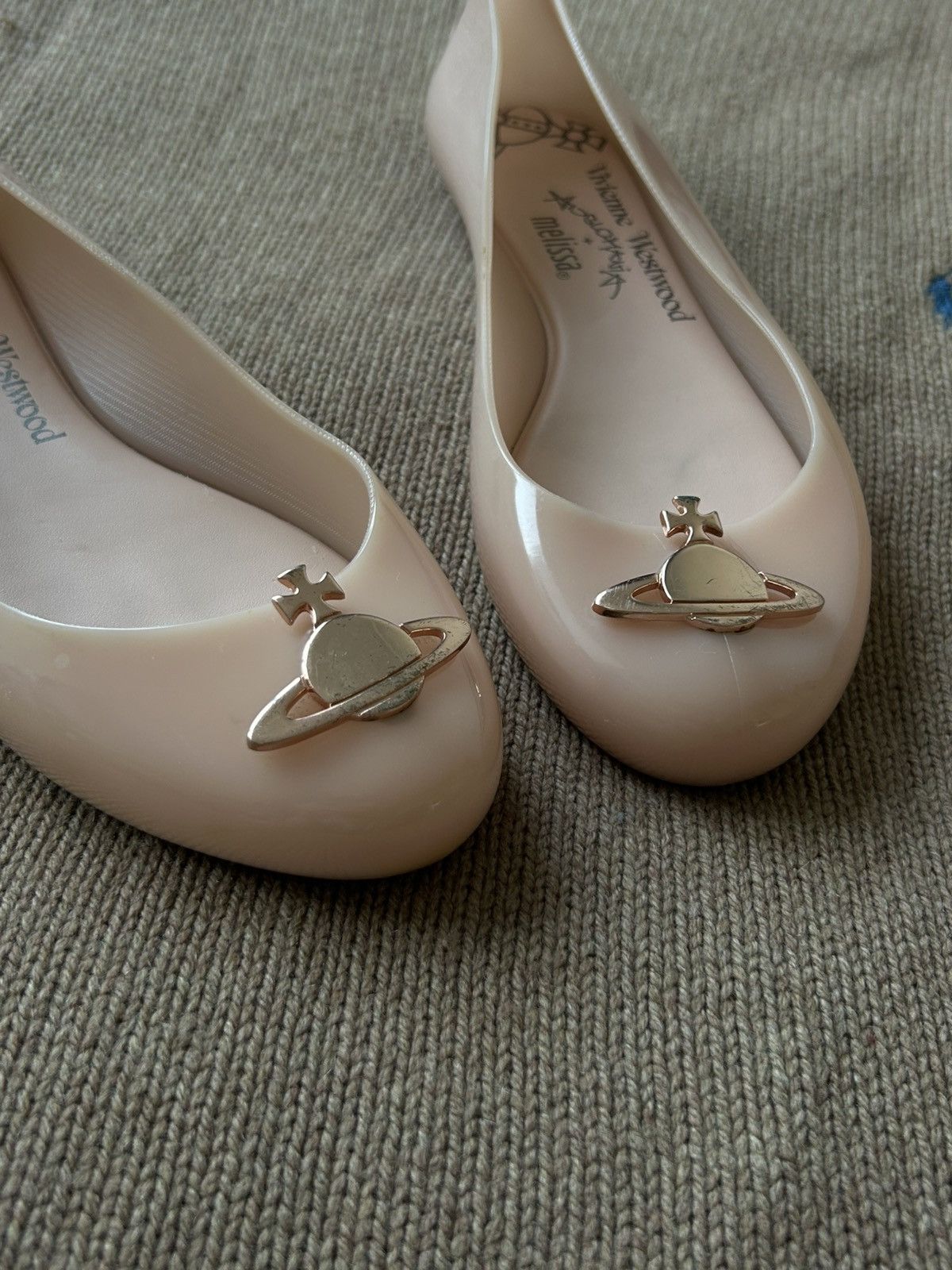 Melissa × Vivienne Westwood Vintage ballet Vivienne westwood melissa orb logo flats Size US 8 / IT 38 - 8 Thumbnail