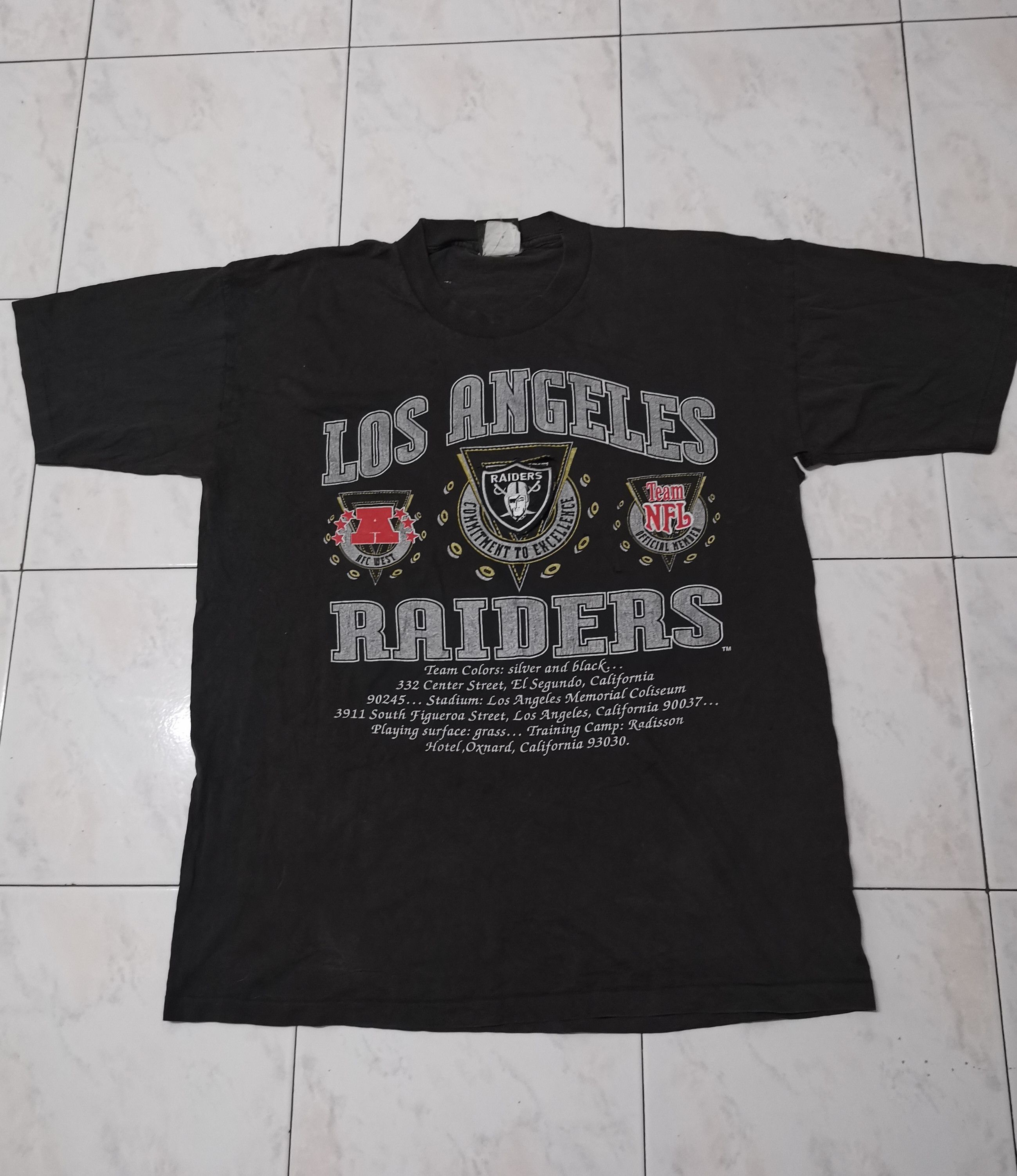 Vintage Raiders tee