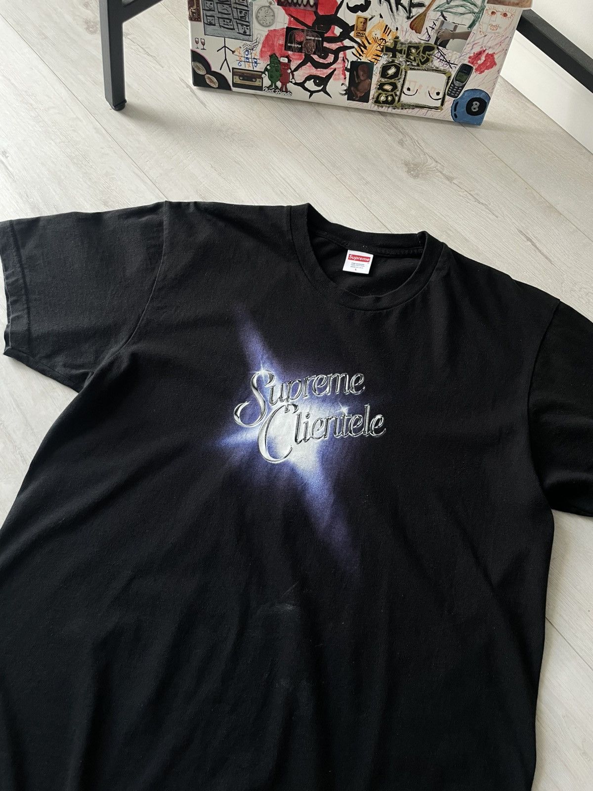 Supreme Supreme Clientele Tee Ghost Face Killah 2020 Size US L / EU 52-54 / 3 - 4 Thumbnail