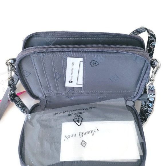 Vera Bradley Vera Bradley Women's Cotton All in One Crossbody Purse with Size ONE SIZE - 4 Thumbnail