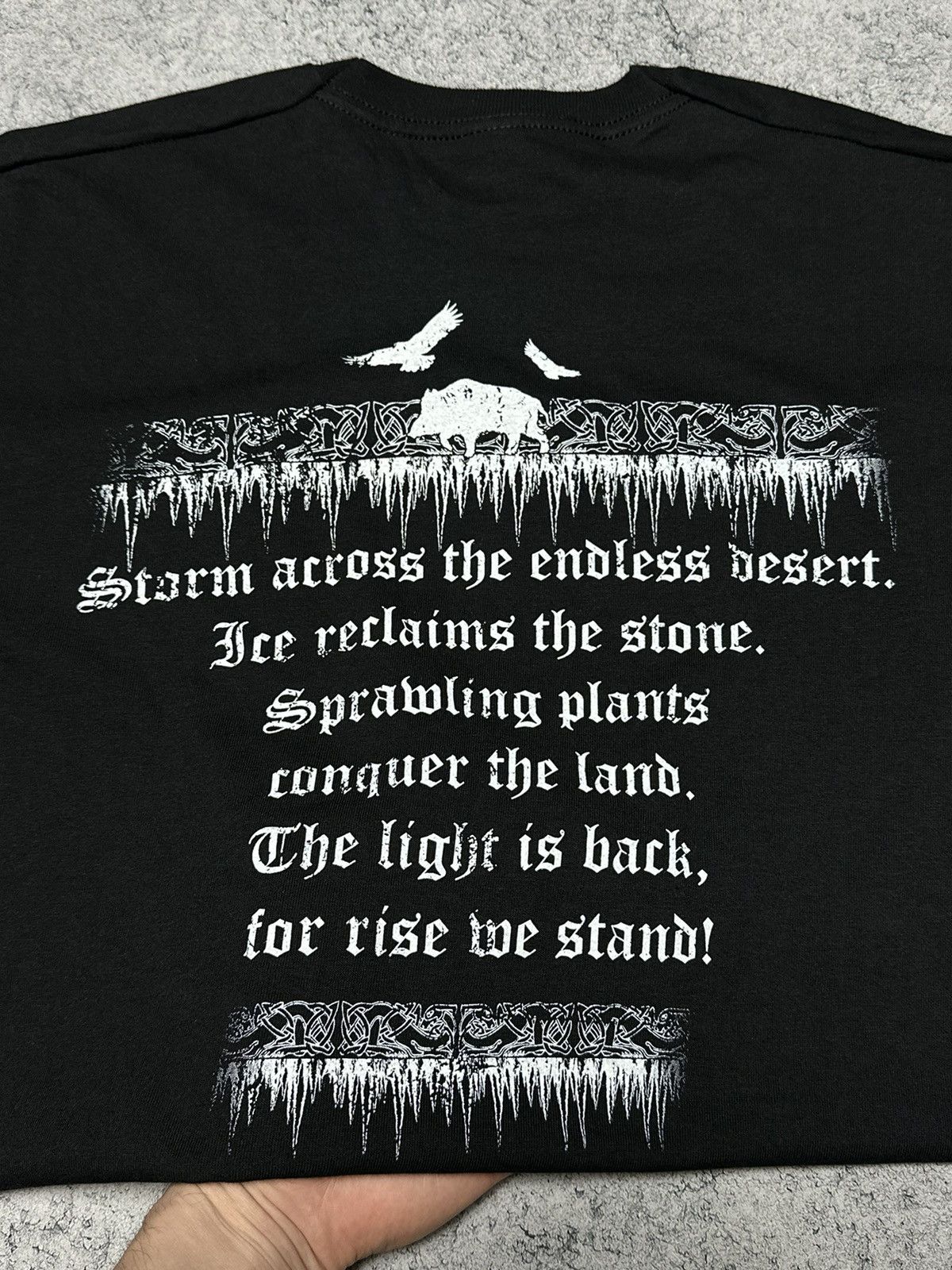 Band Tees Nastrandir Prayer To Earth Band T-Shirt Size US L / EU 52-54 / 3 - 6 Thumbnail