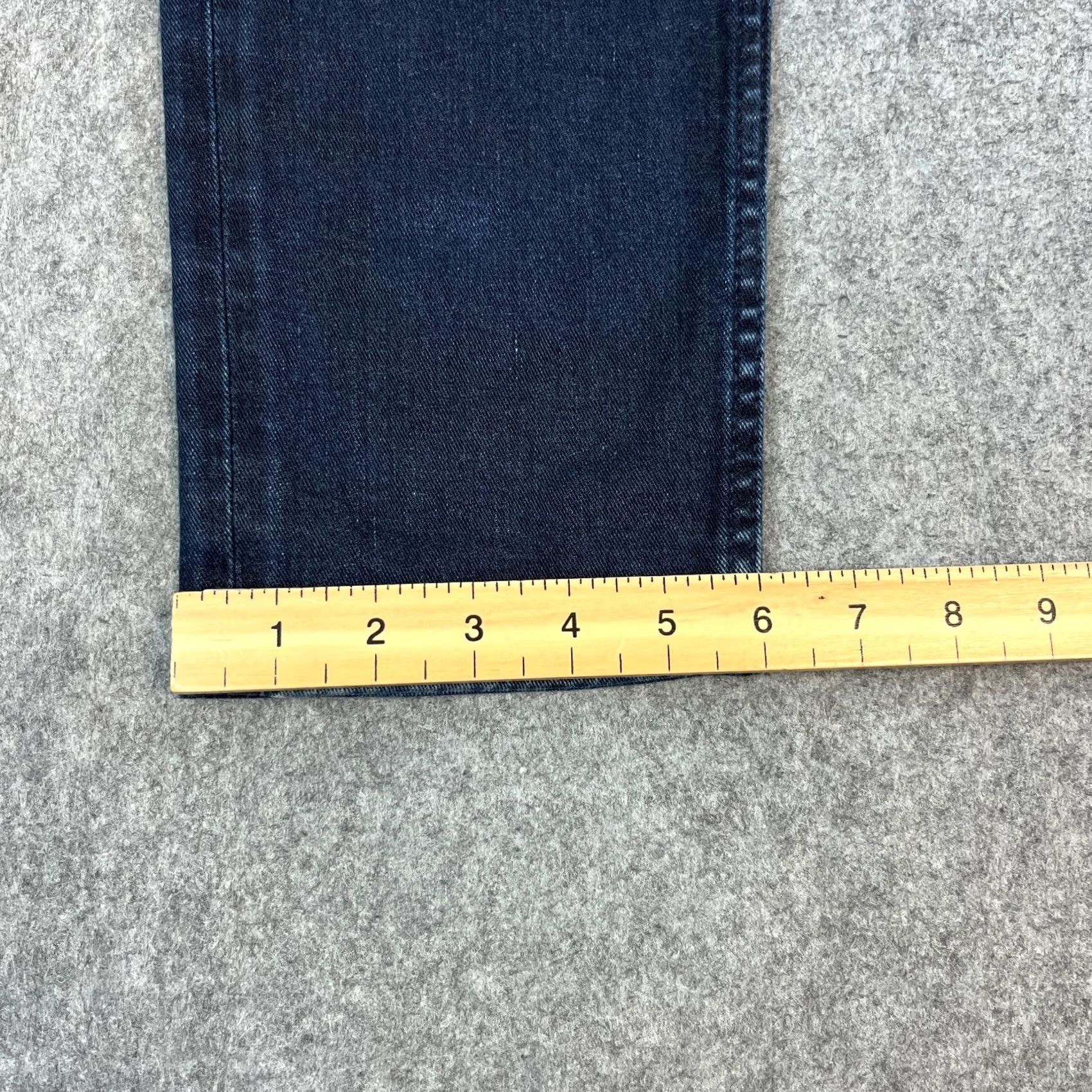 Hugo Boss Hugo Boss Jeans Slim Tapered 32 32 Dark Wash Blue Stretch Whiskers H-Taber Men's Denim 5-Pocket Size US 32 / EU 48 - 3 Thumbnail