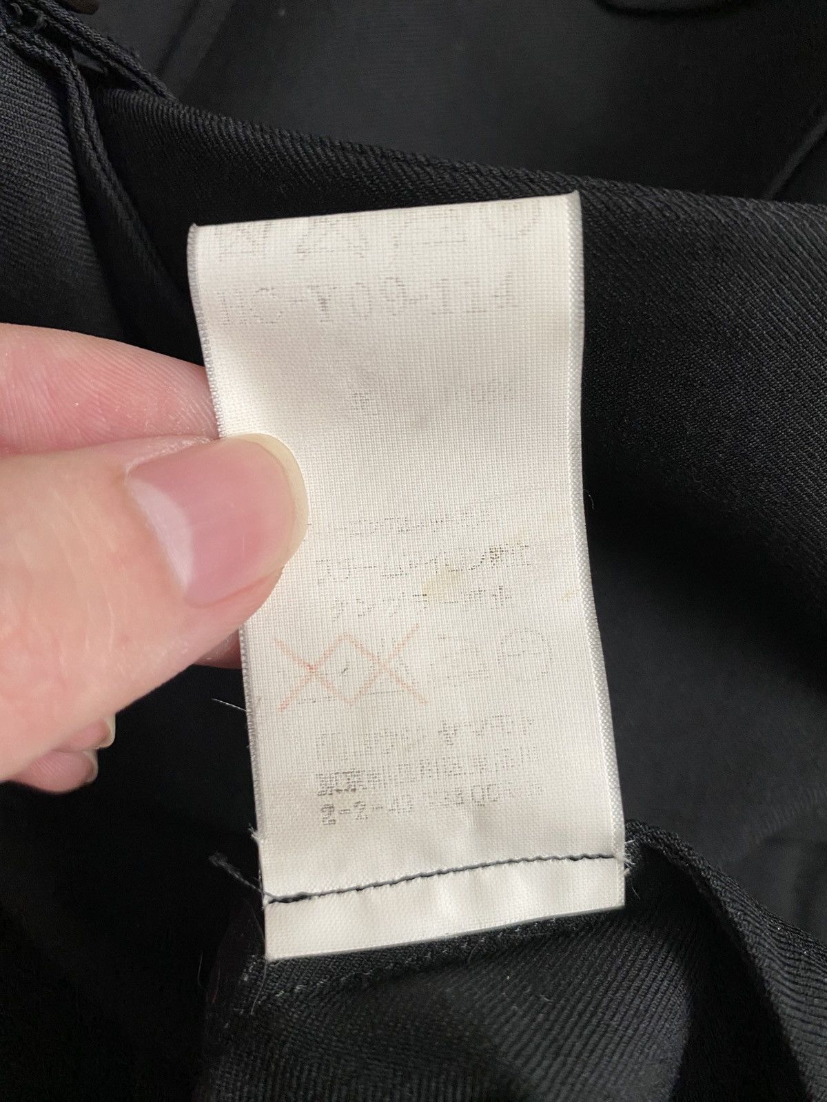 Yohji Yamamoto Yohji Yamamoto Pour Homme Wool Gaba Chinese Jacket SS99 Size US L / EU 52-54 / 3 - 5 Thumbnail